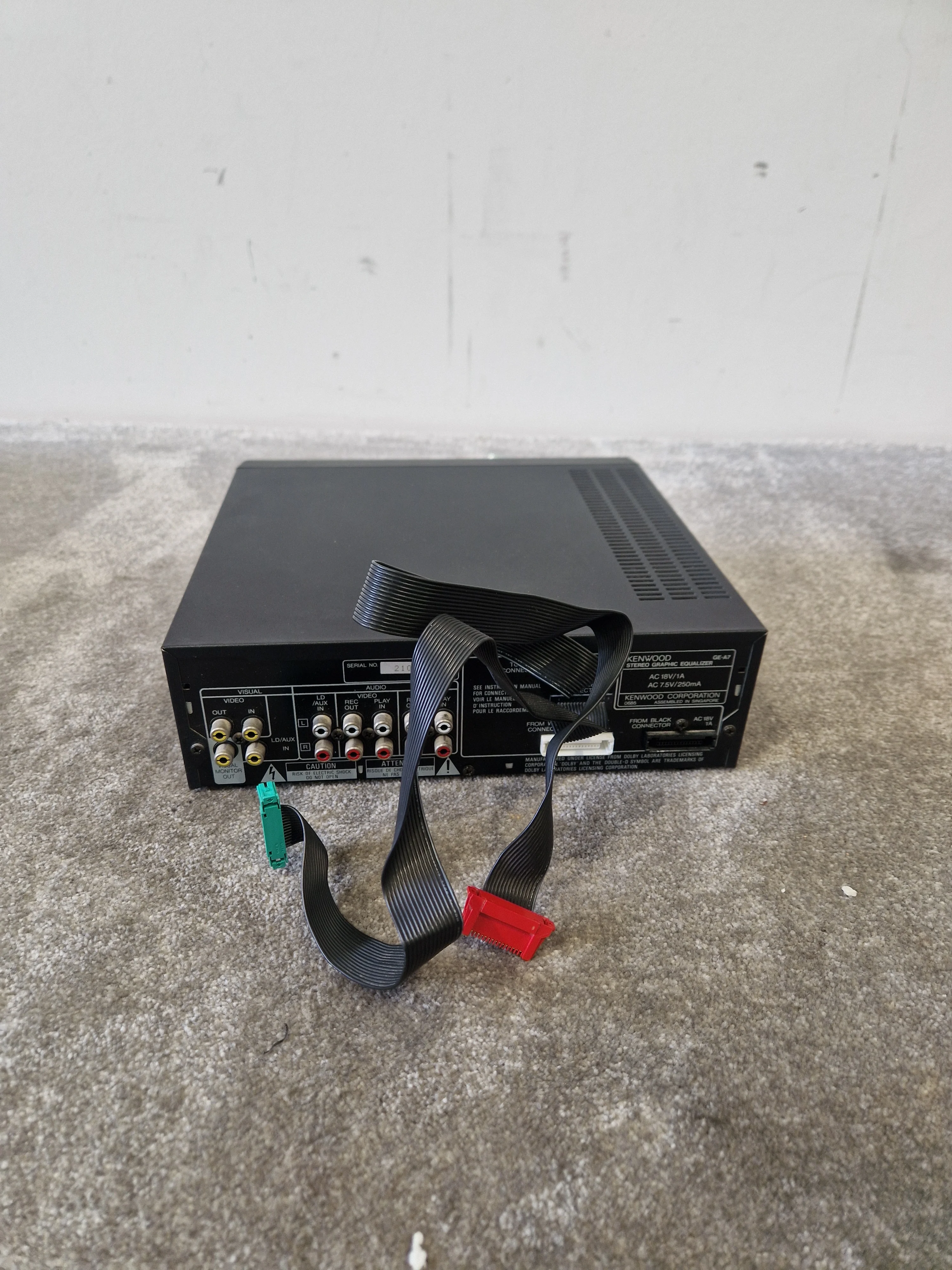 Kenwood GE-A7 – 7-Band Graphic Equalizer – Excellent w/ Original Box - Image 10