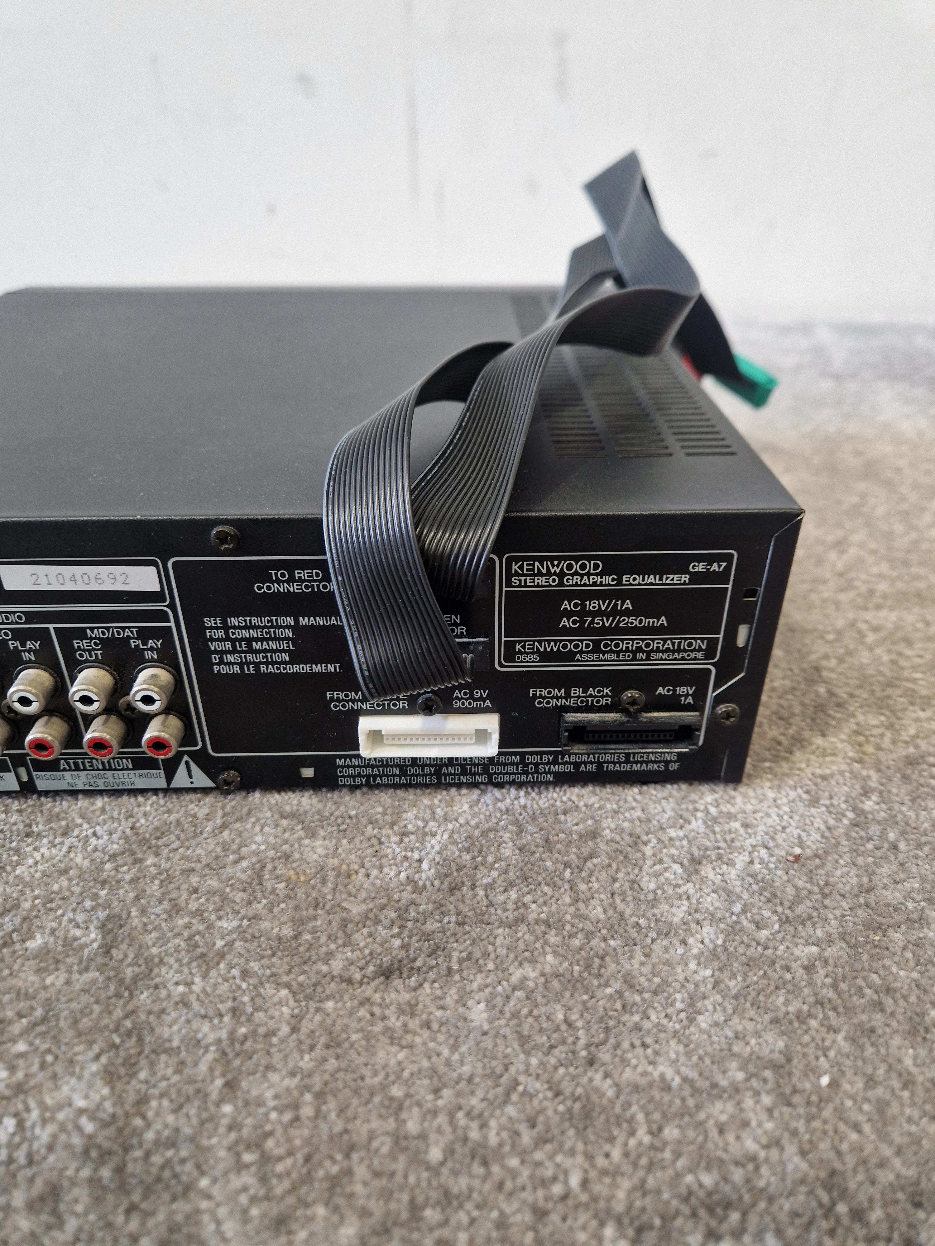 Kenwood GE-A7 – 7-Band Graphic Equalizer – Excellent w/ Original Box - Image 13
