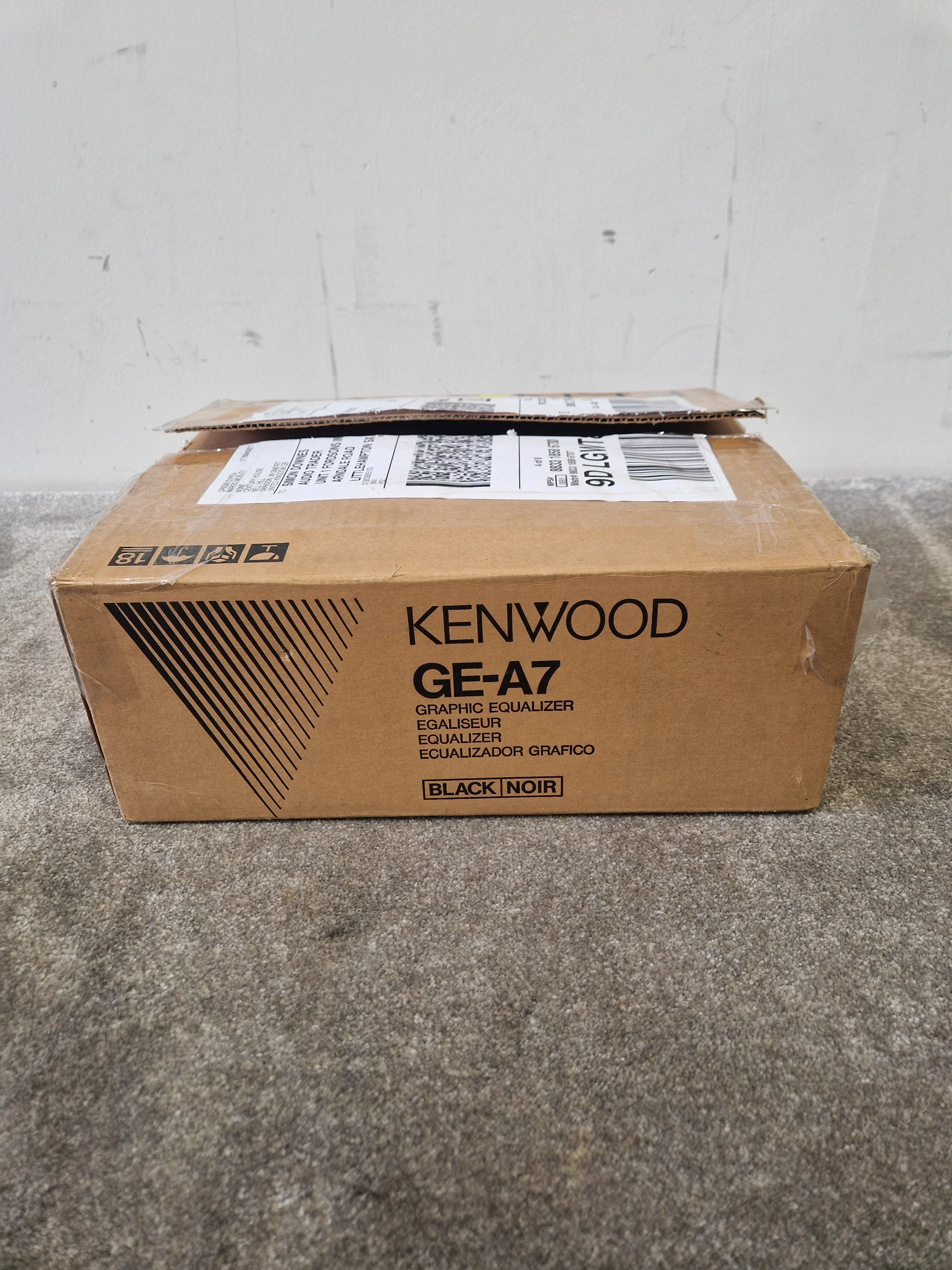 Kenwood GE-A7 – 7-Band Graphic Equalizer – Excellent w/ Original Box - Image 7