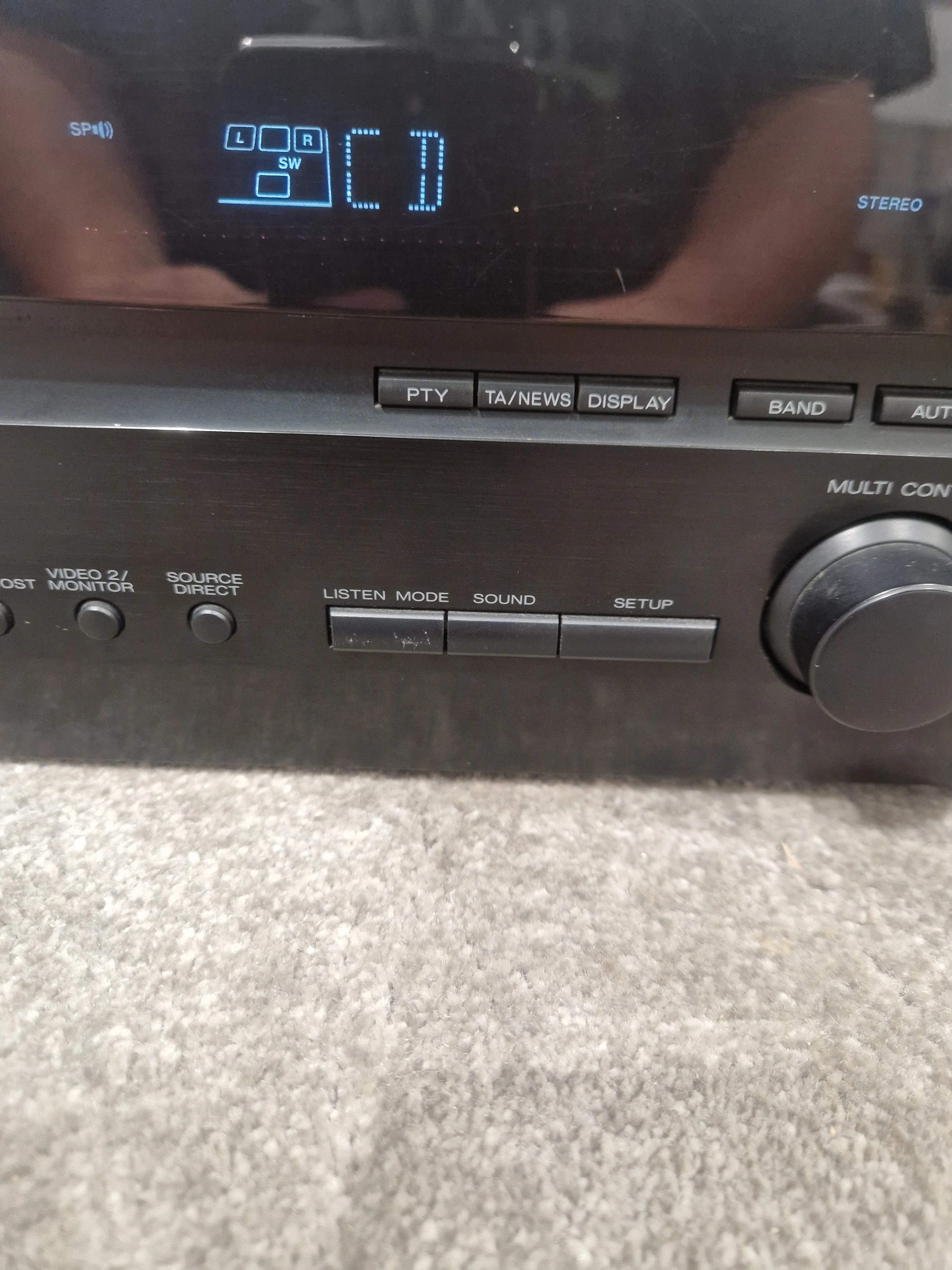 Kenwood KRF-V5010 Receiver - 100 Watts per Channel, Dolby Pro Logic - Good - Image 4