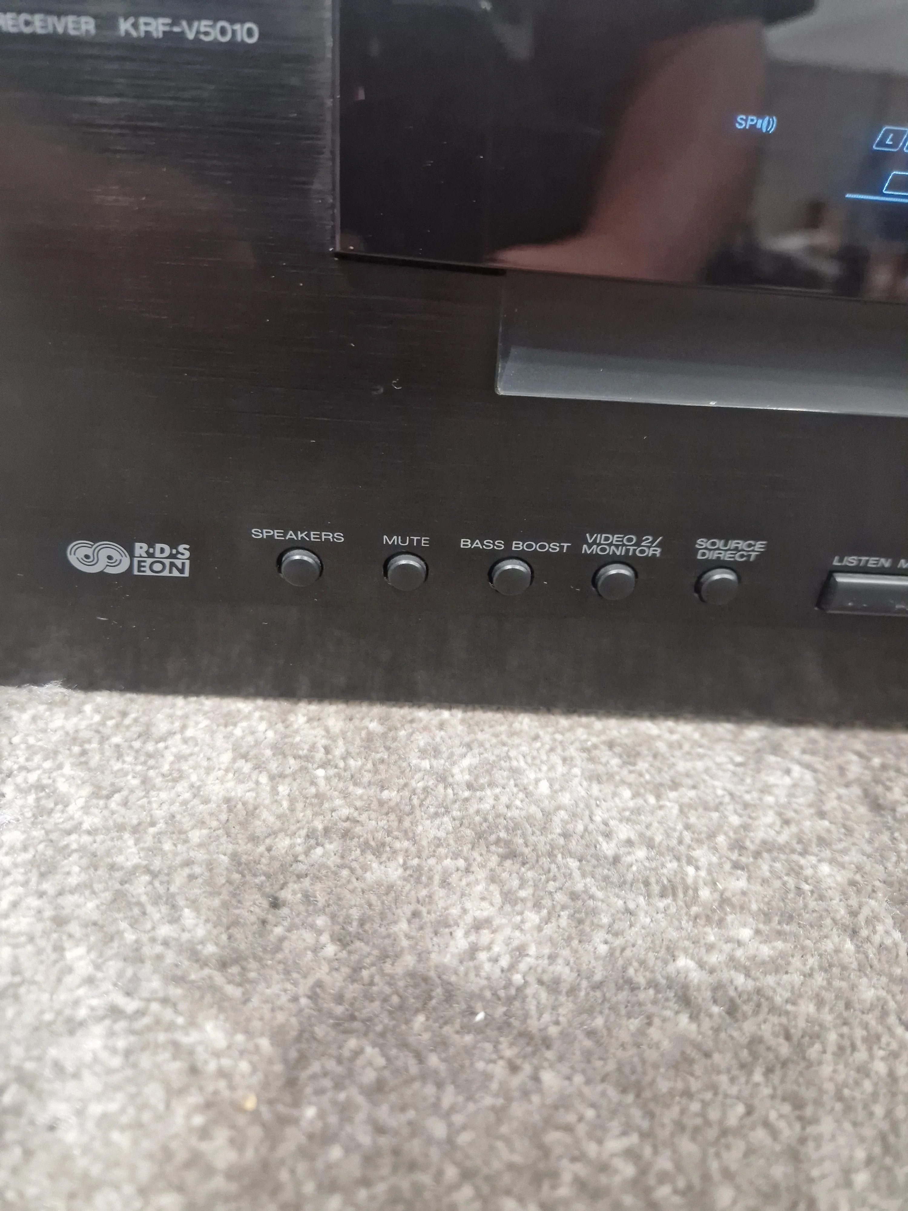 Kenwood KRF-V5010 Receiver - 100 Watts per Channel, Dolby Pro Logic - Good - Image 5