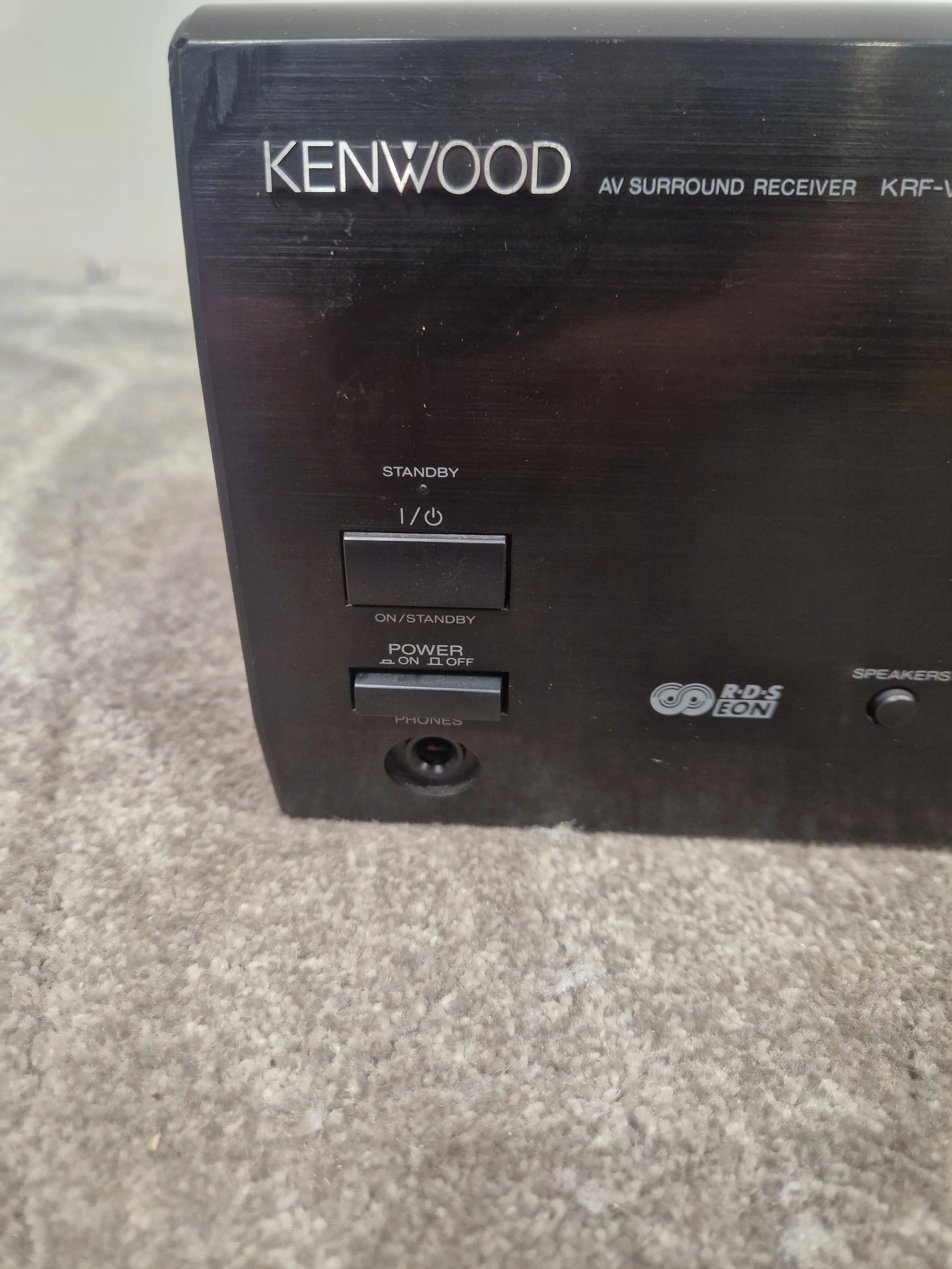 Kenwood KRF-V5010 Receiver - 100 Watts per Channel, Dolby Pro Logic - Good - Image 6