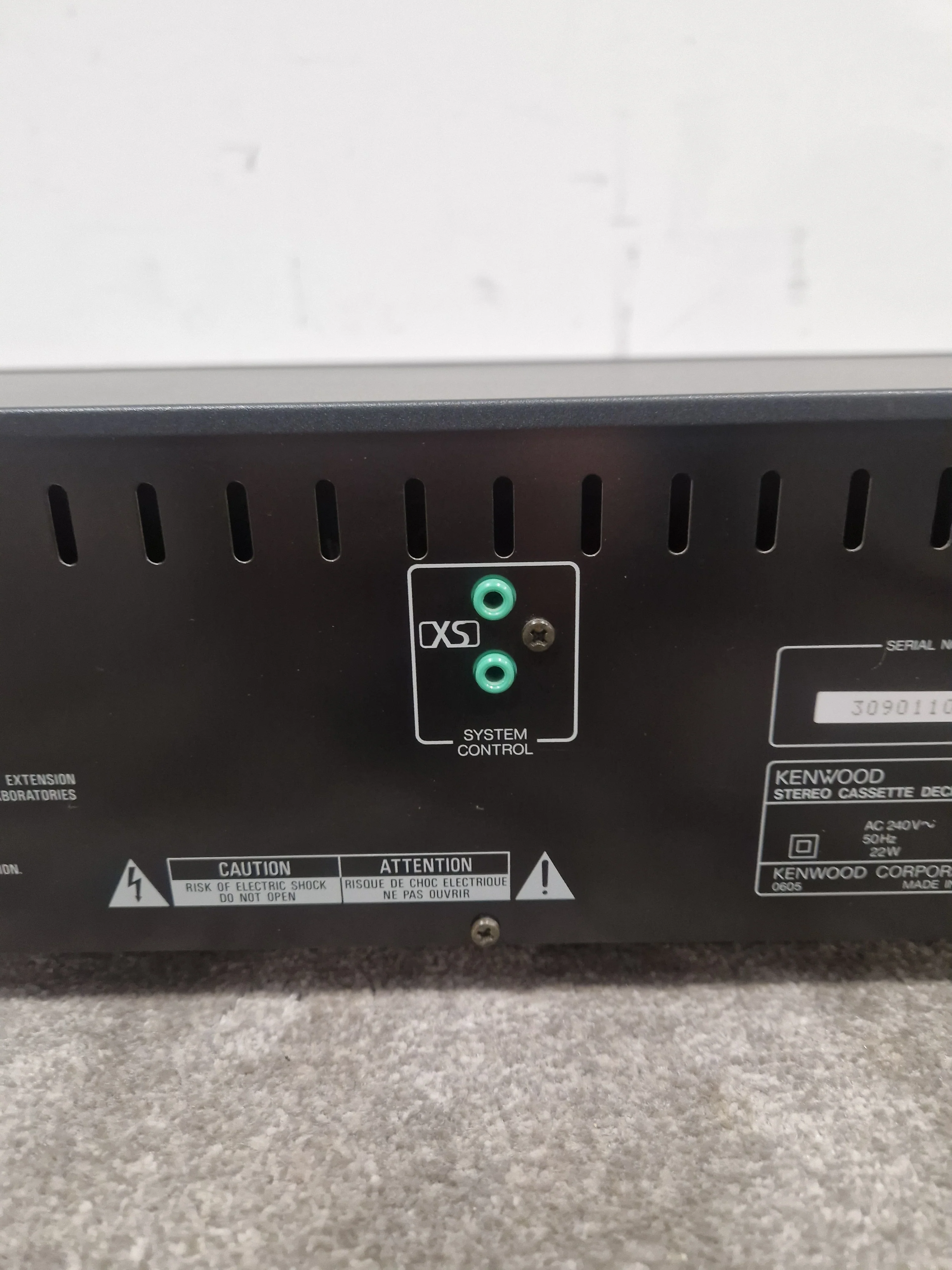 Kenwood KX-3050 - Cassette Deck - Spares or Repair w/ Power Supply - Image 10
