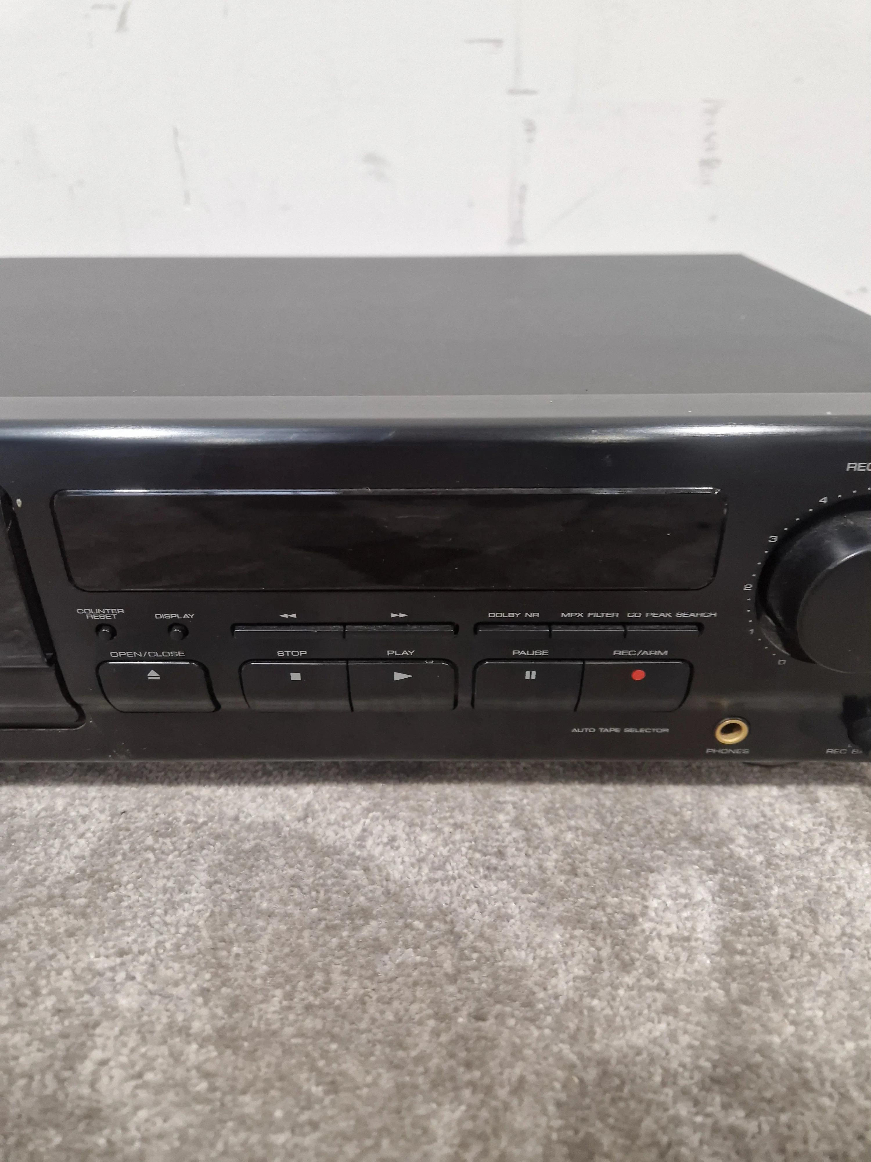 Kenwood KX-3050 - Cassette Deck - Spares or Repair w/ Power Supply - Image 2