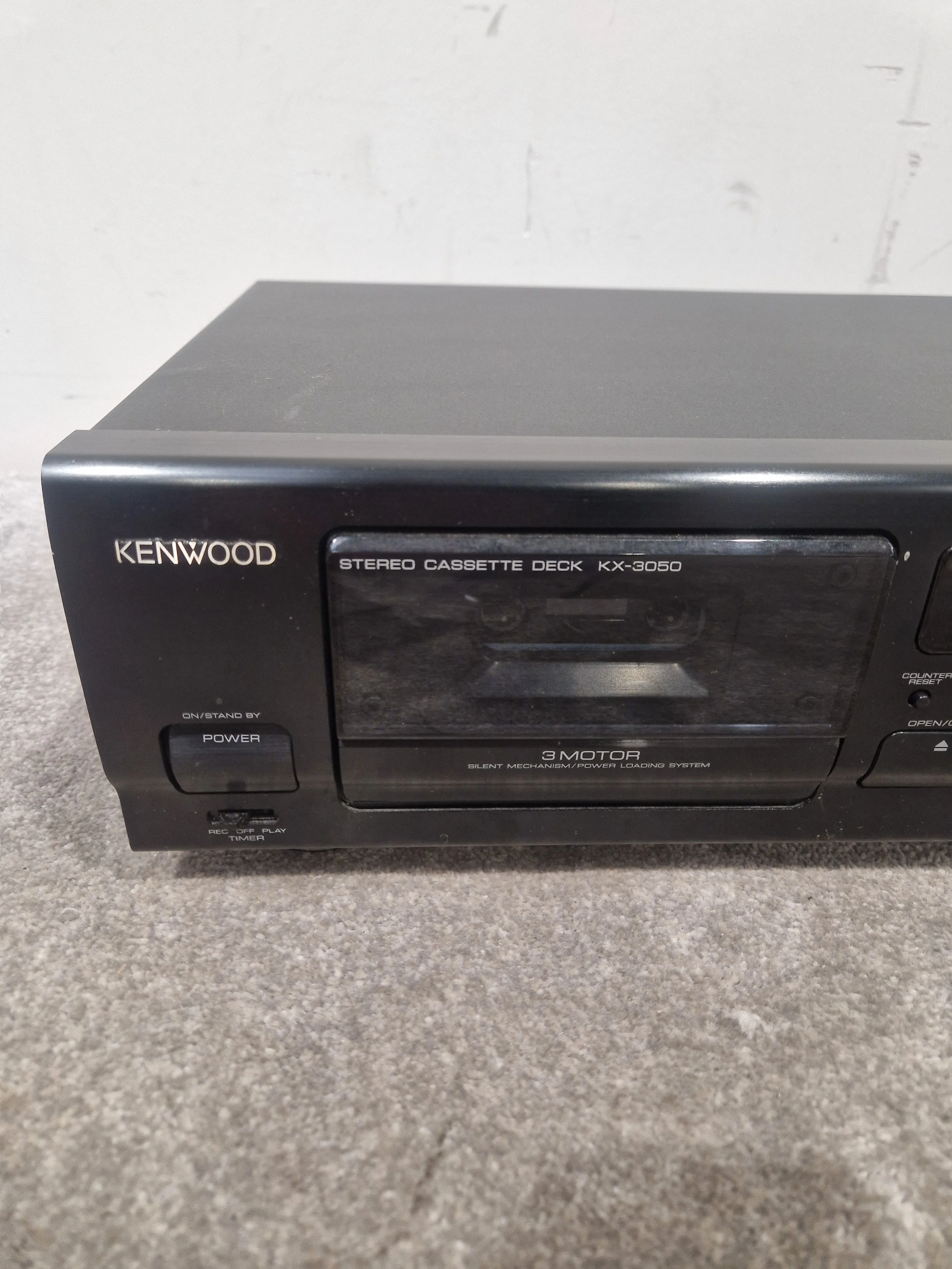 Kenwood KX-3050 - Cassette Deck - Spares or Repair w/ Power Supply - Image 5