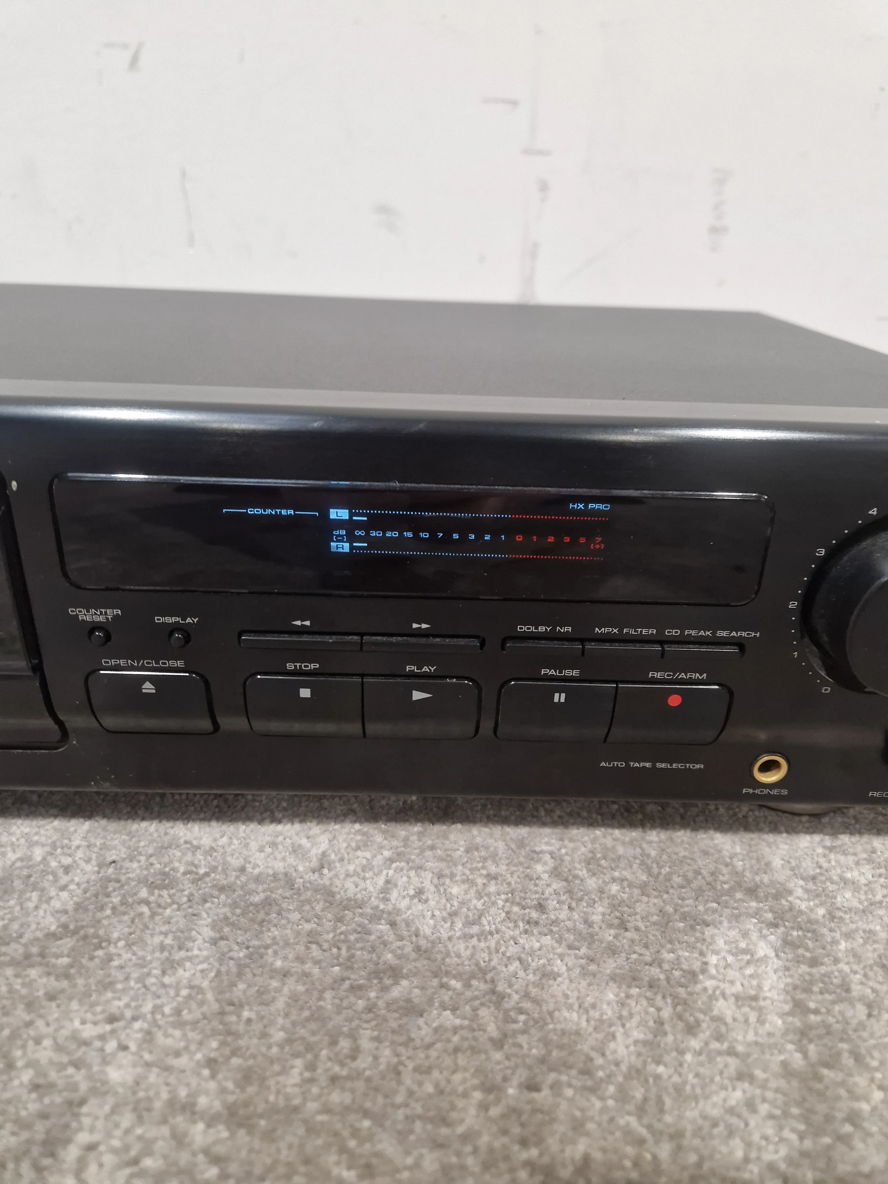 Kenwood KX-3050 - Cassette Deck - Spares or Repair w/ Power Supply - Image 6