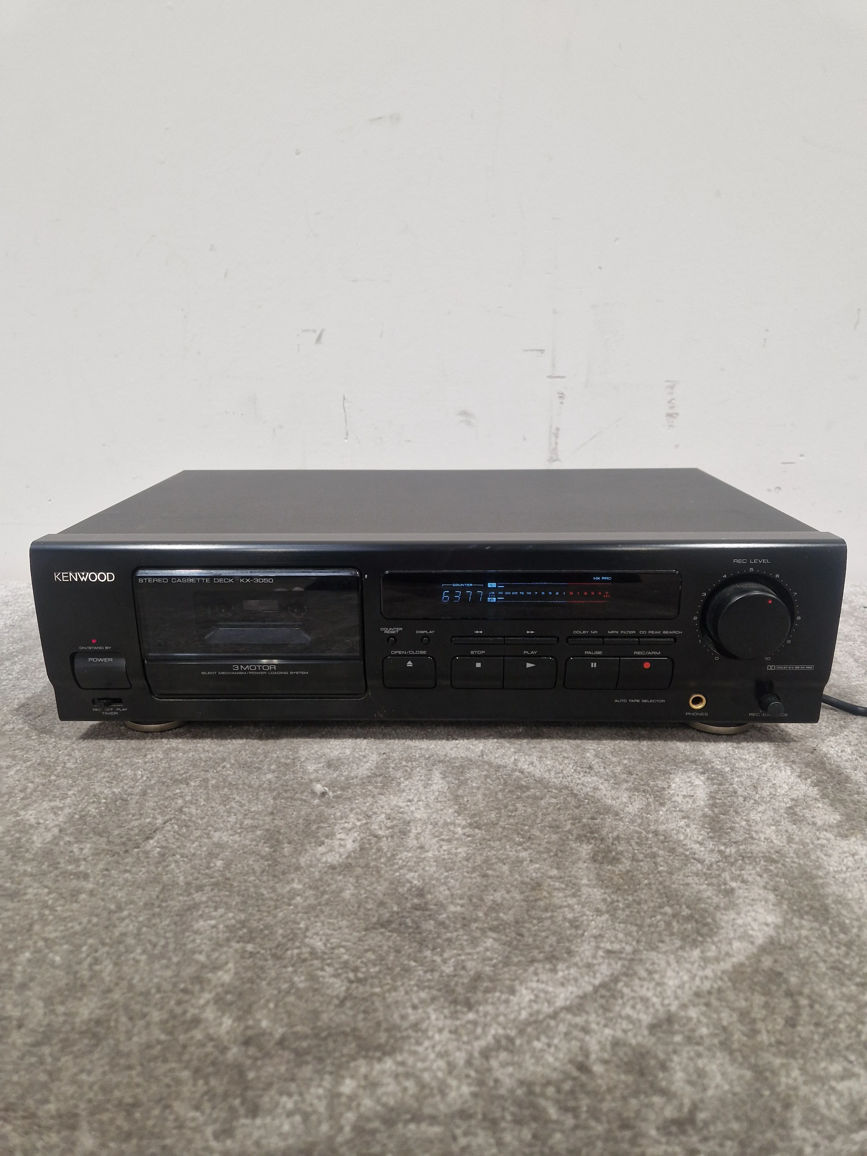 Kenwood KX-3050 - Cassette Deck - Spares or Repair w/ Power Supply - Image 7