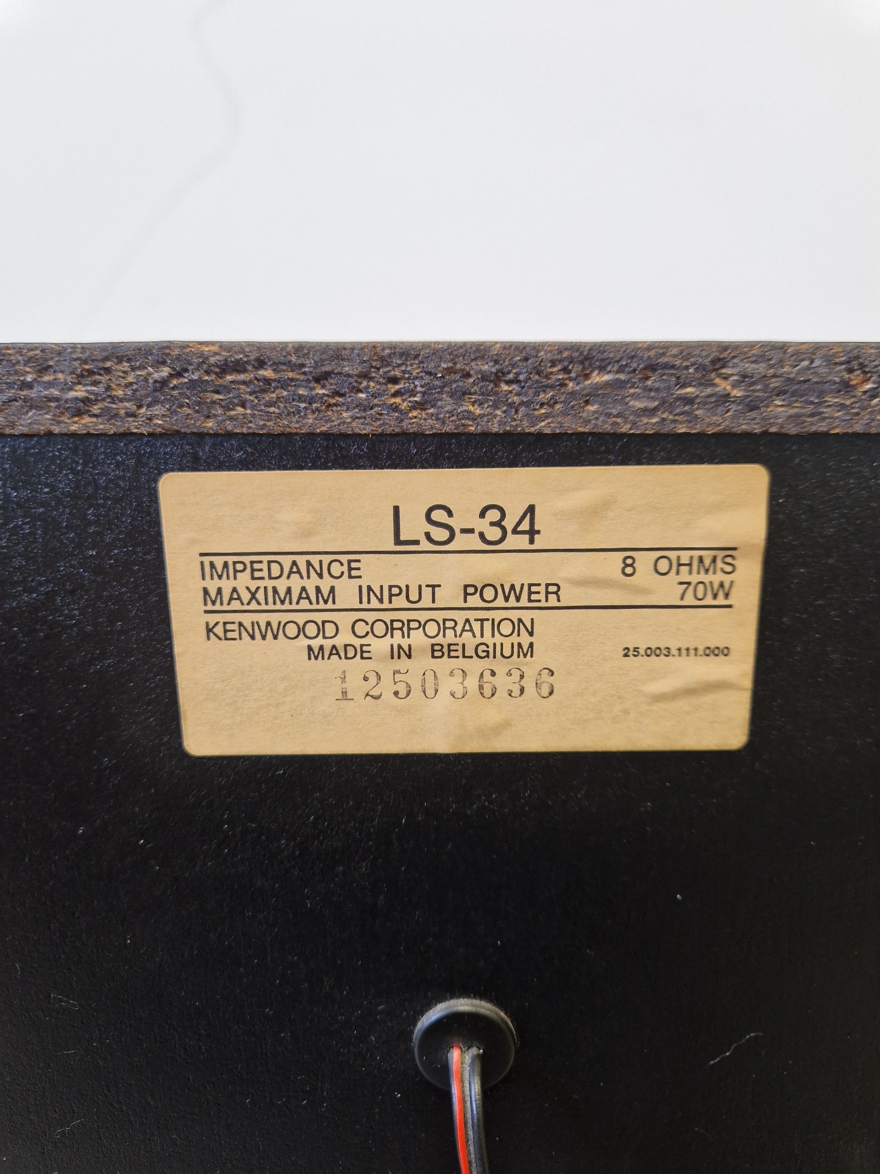 Kenwood LS-34 – Pair of Vintage Stereo Speakers – Very Good - Image 5