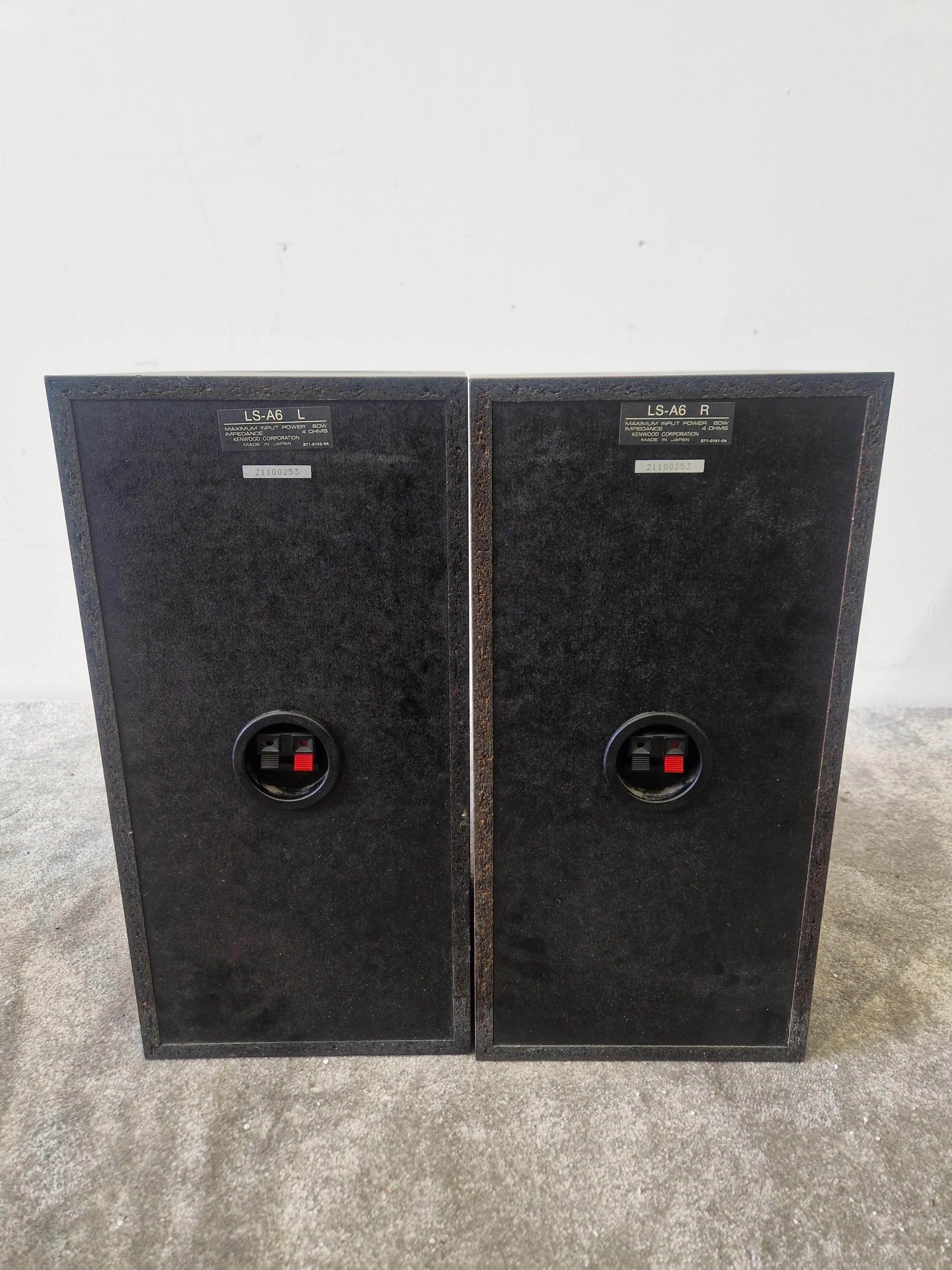 Kenwood LS-A6 – 60W Hi-Fi Speakers – Compact Design & Wired Connectivity – Very Good w/ Original Box - Image 4