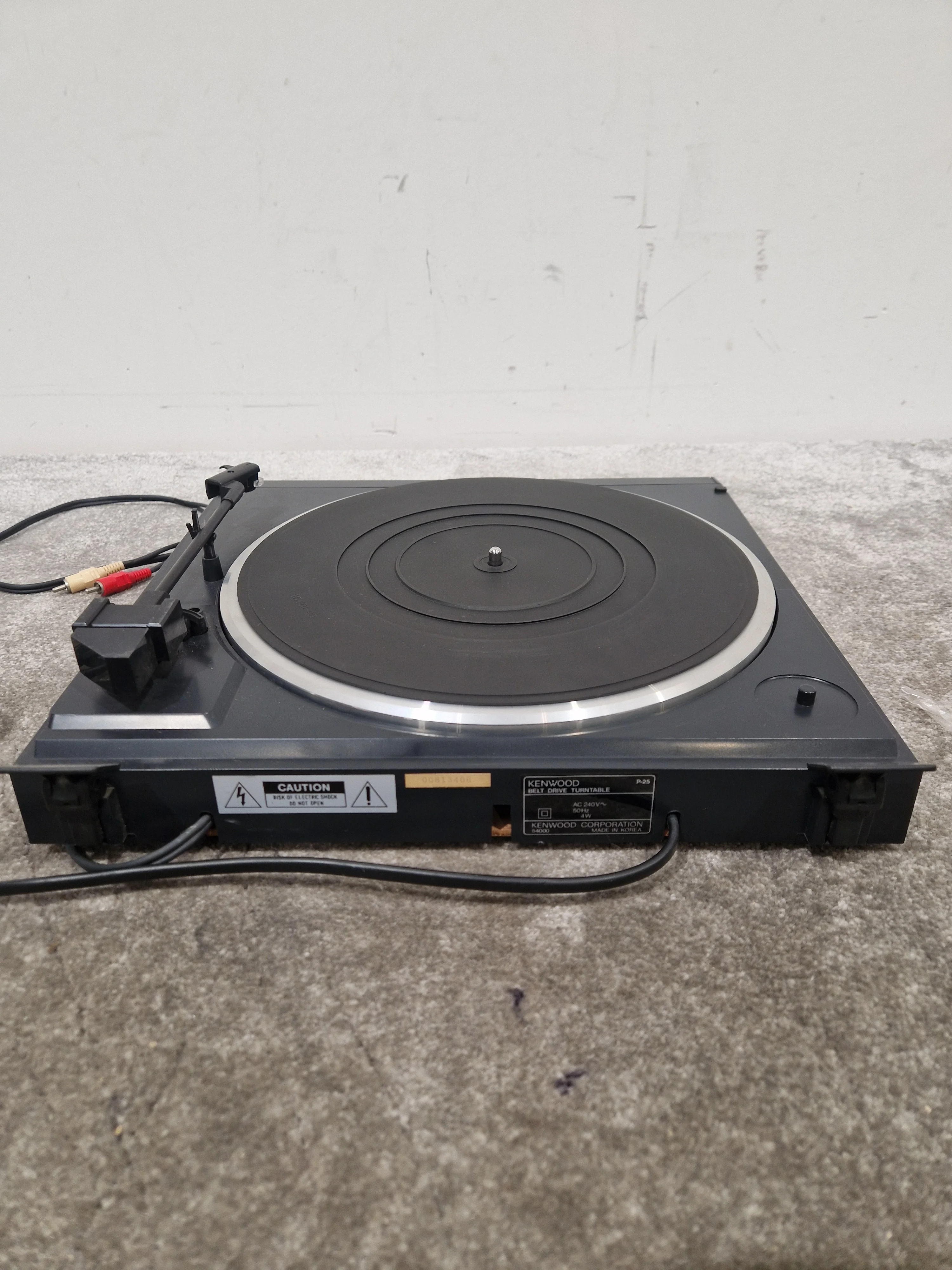 Kenwood P-25 - Turntable Deck - Spares or Repair - Image 9