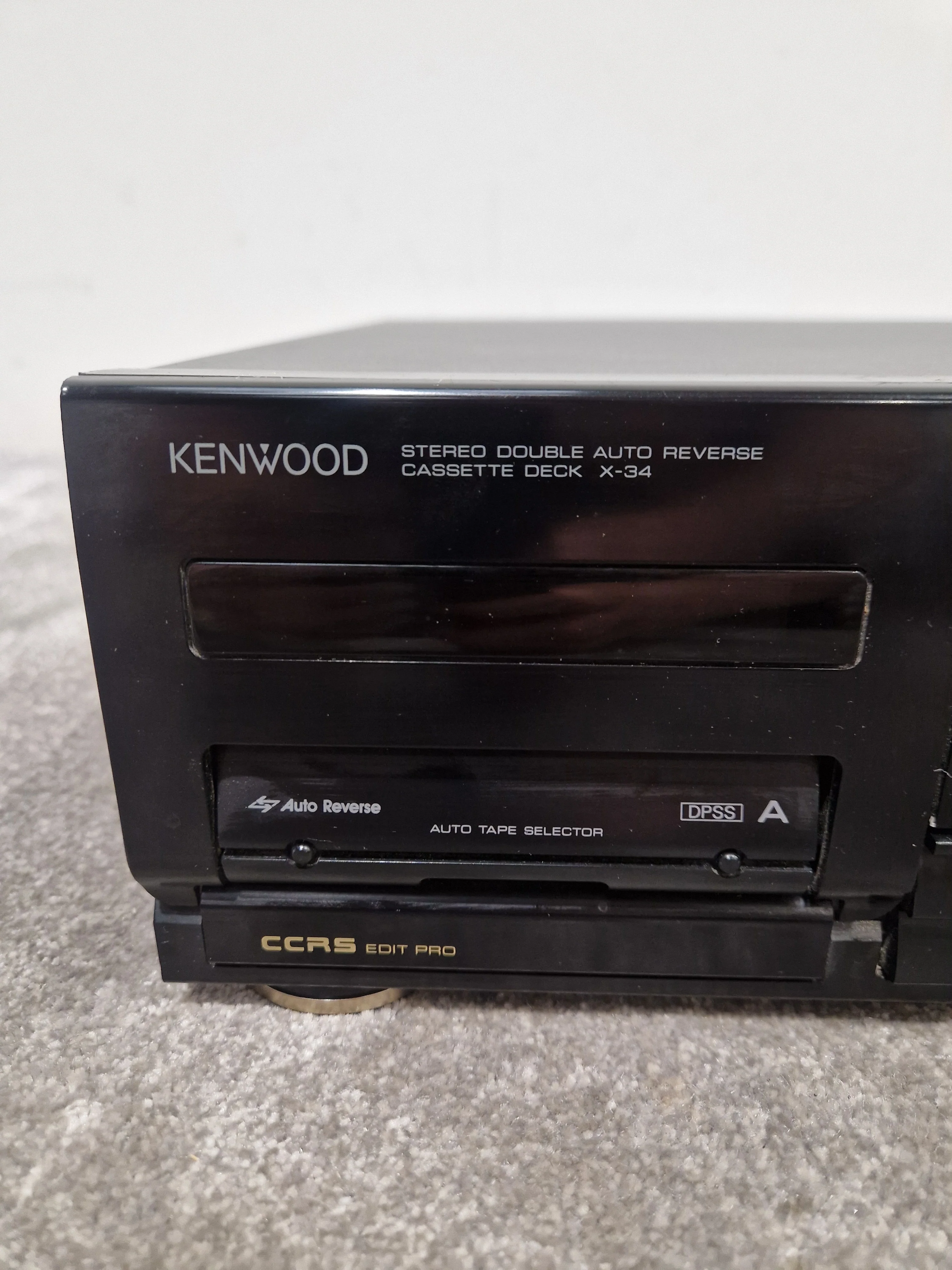 Kenwood X-34 Cassette Player - Vintage Audio, Auto-Reverse - Spares or Repair - Image 6