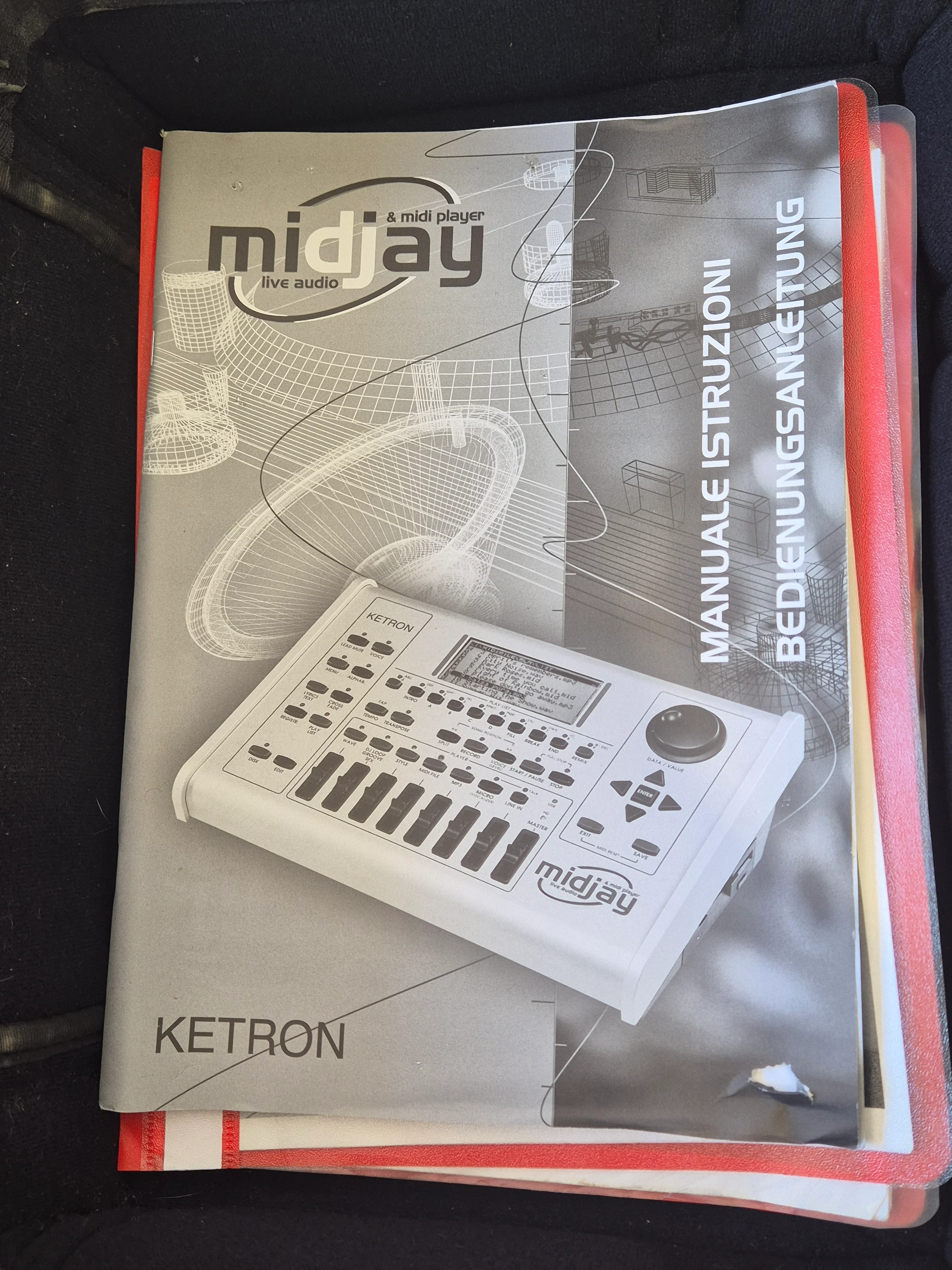 Ketron Midjay – Live Audio/MIDI Player Multimedia Module – Excellent w/ Soft Bag, Power Cable, USB Cable & Manual - Image 17