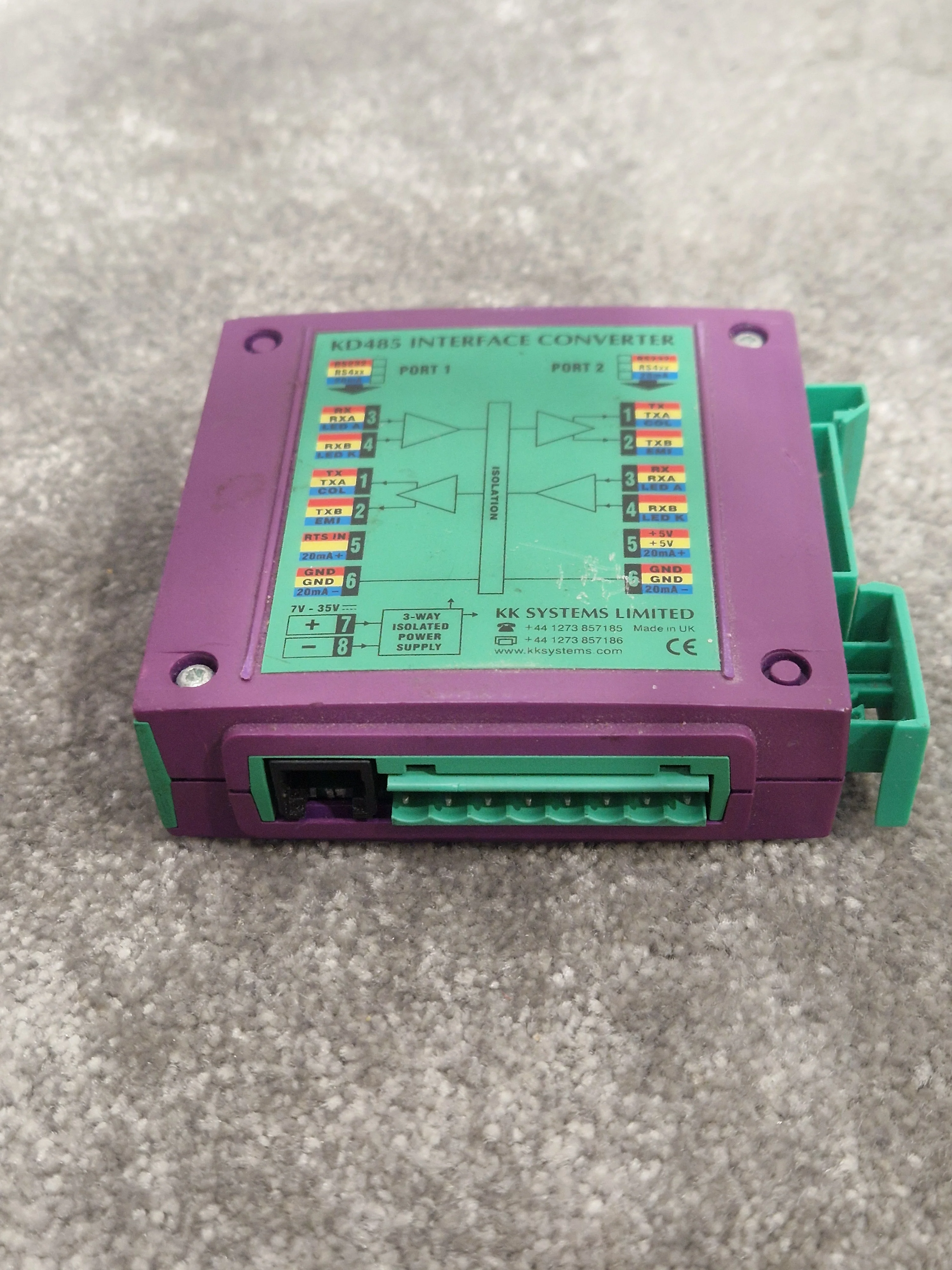 KK Systems KD485 Interface Coverter Modbus Universal - Protocol Converter - Excellent - Image 2