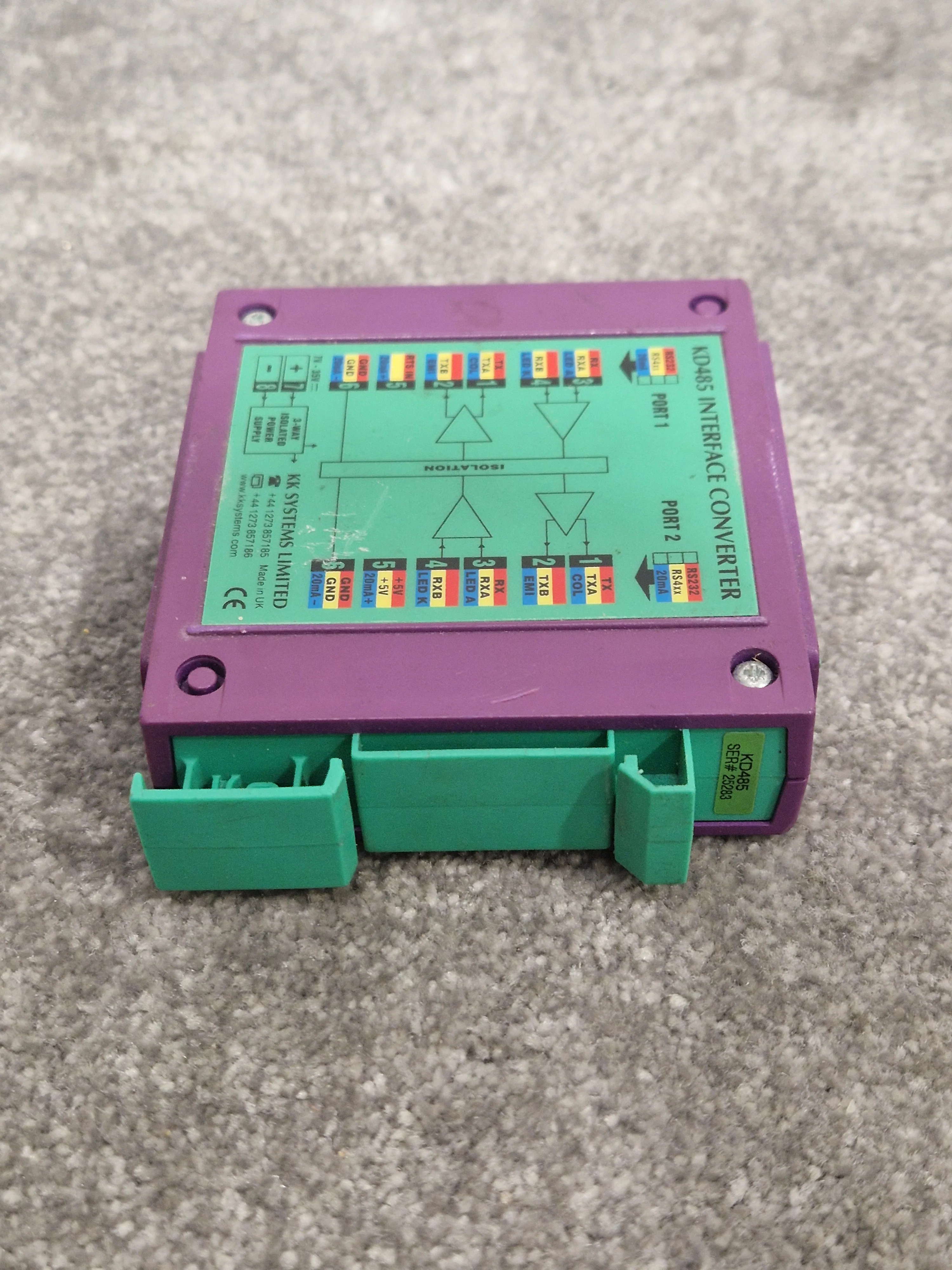 KK Systems KD485 Interface Coverter Modbus Universal - Protocol Converter - Excellent - Image 3