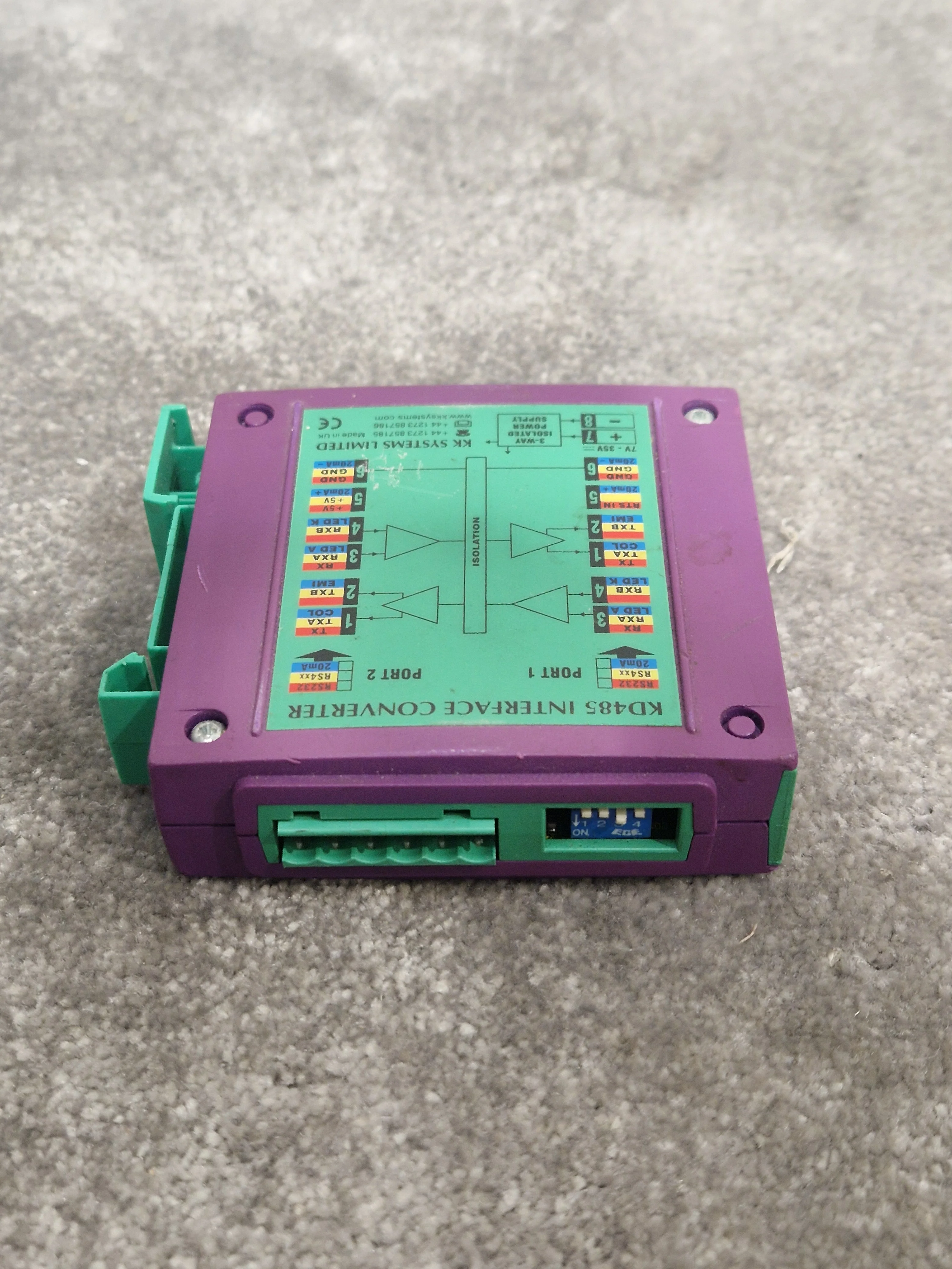 KK Systems KD485 Interface Coverter Modbus Universal - Protocol Converter - Excellent - Image 4