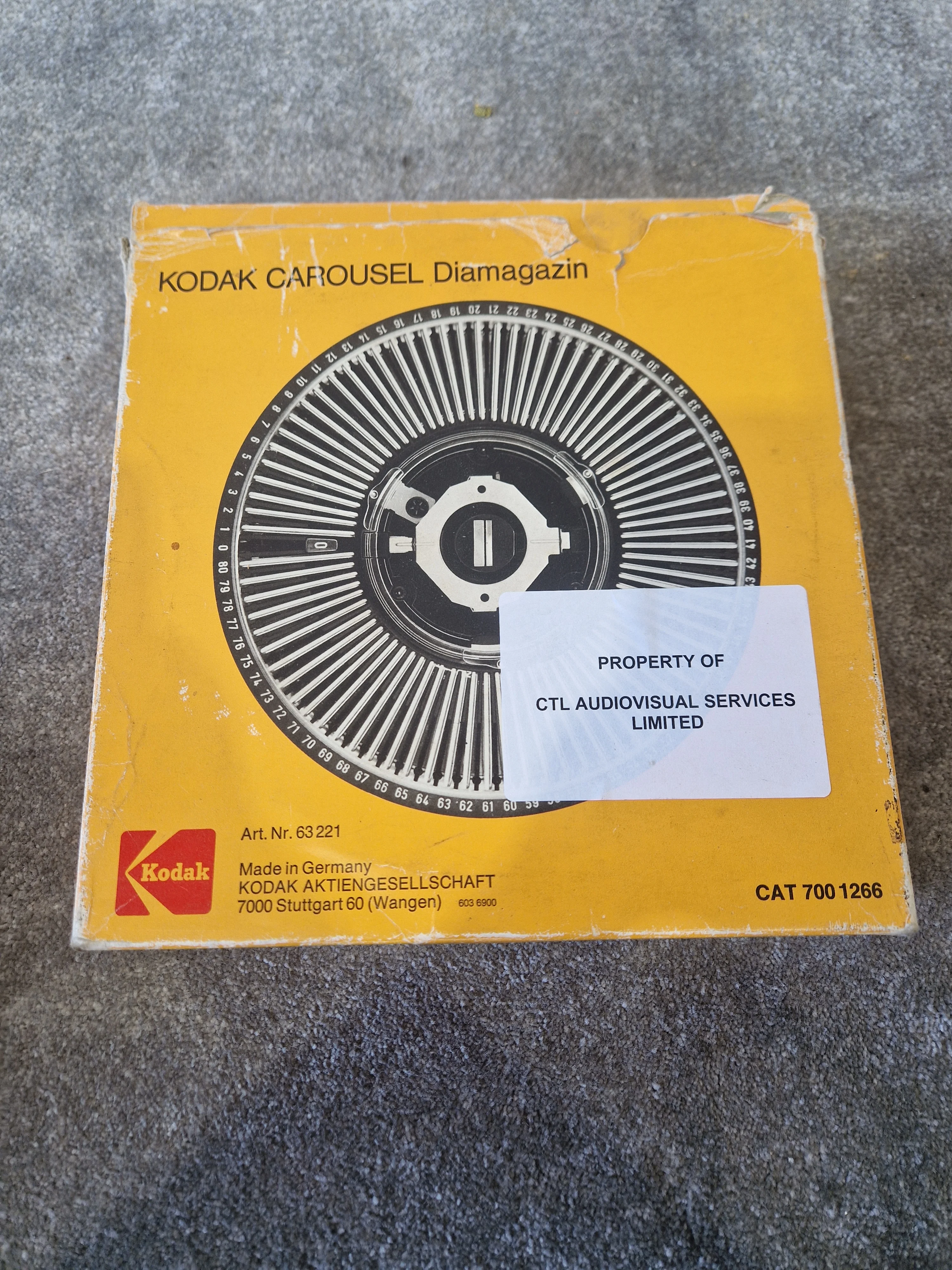Kodak Carousel Diamagazin – 35mm Slide Tray – Fits Kodak Projectors – Good - Image 2