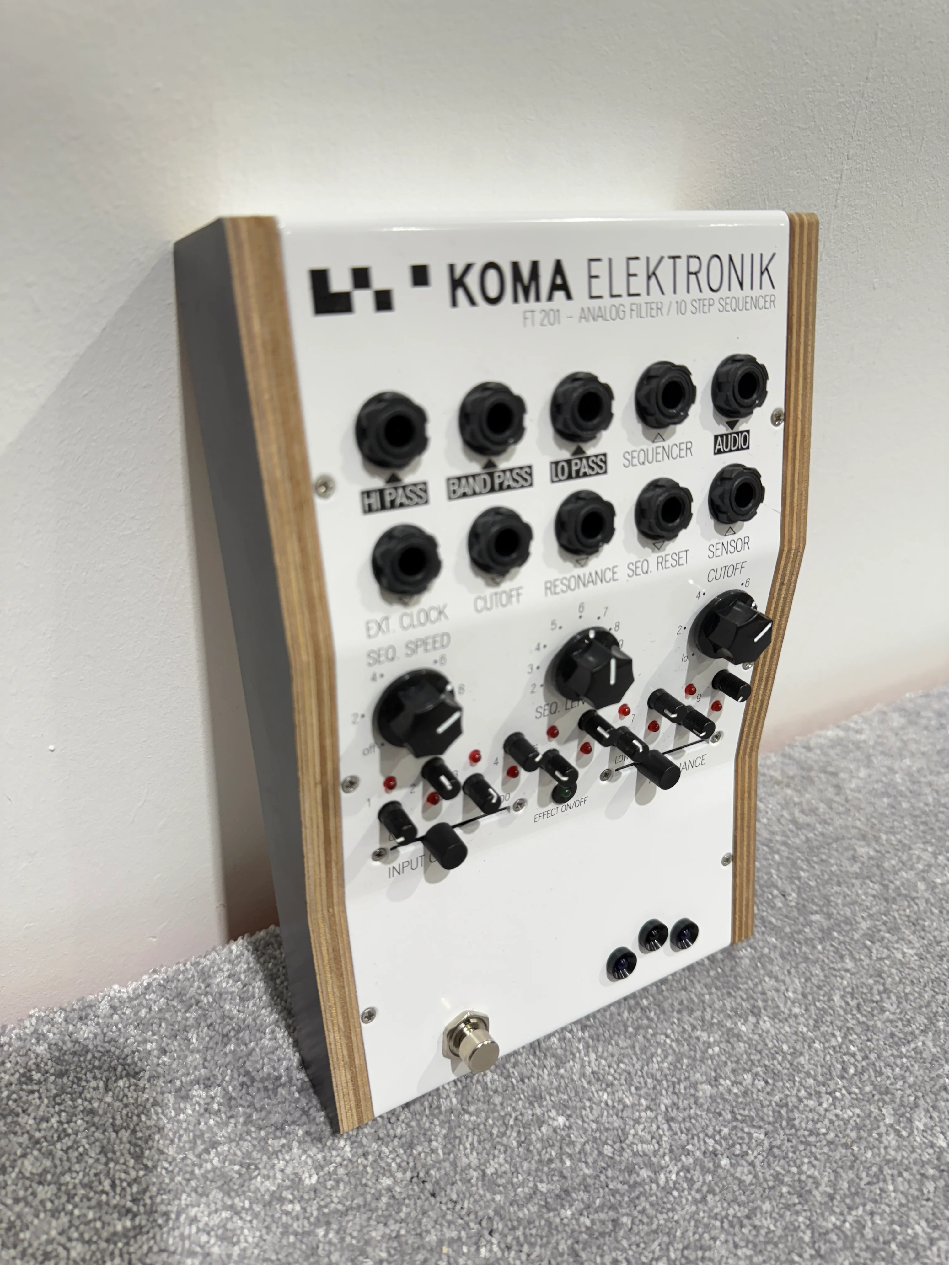 Koma Elektronik FT201 Analog Filter / 10 Step Sequencer - Image 3