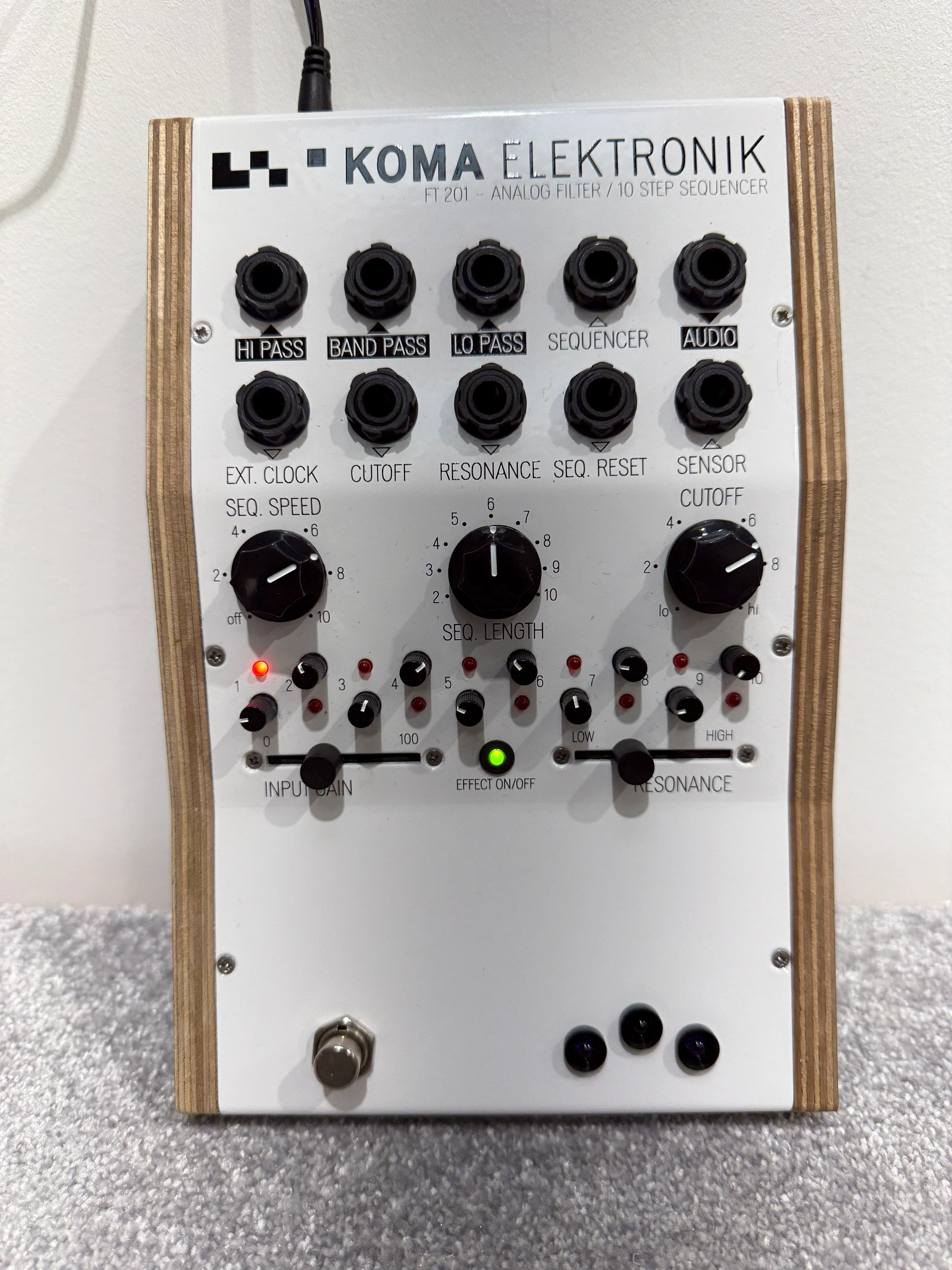 Koma Elektronik FT201 Analog Filter / 10 Step Sequencer - Image 7