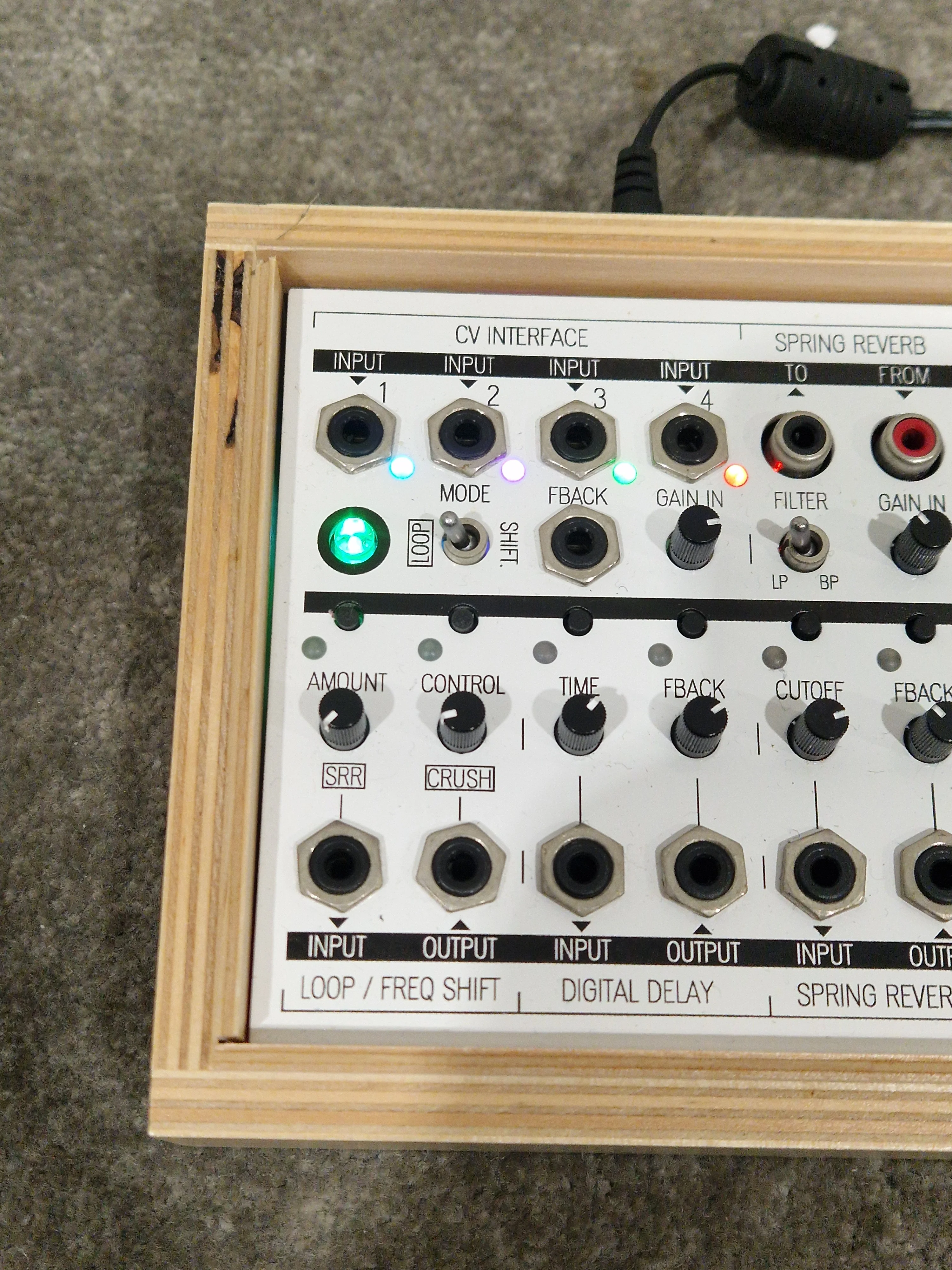 KOMA Field Kit FX Interface - Modular Sound Design Tool - Excellent w/ Power Supply & Wooden case - Image 3