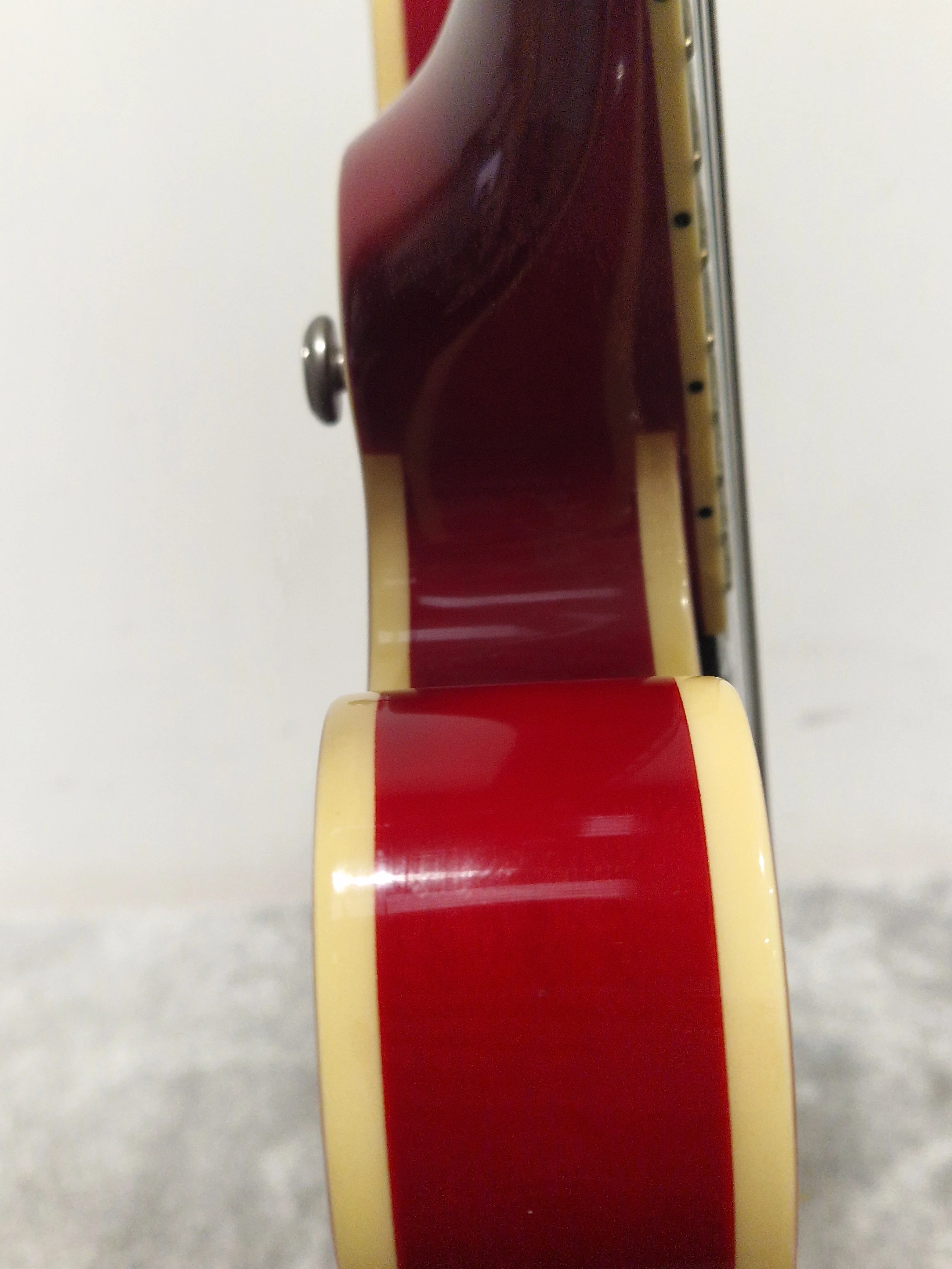 Indie Semi Acoustic 335 Electric Guitar Red - Made in Korea - Excellent w/ Hard Case - Image 11