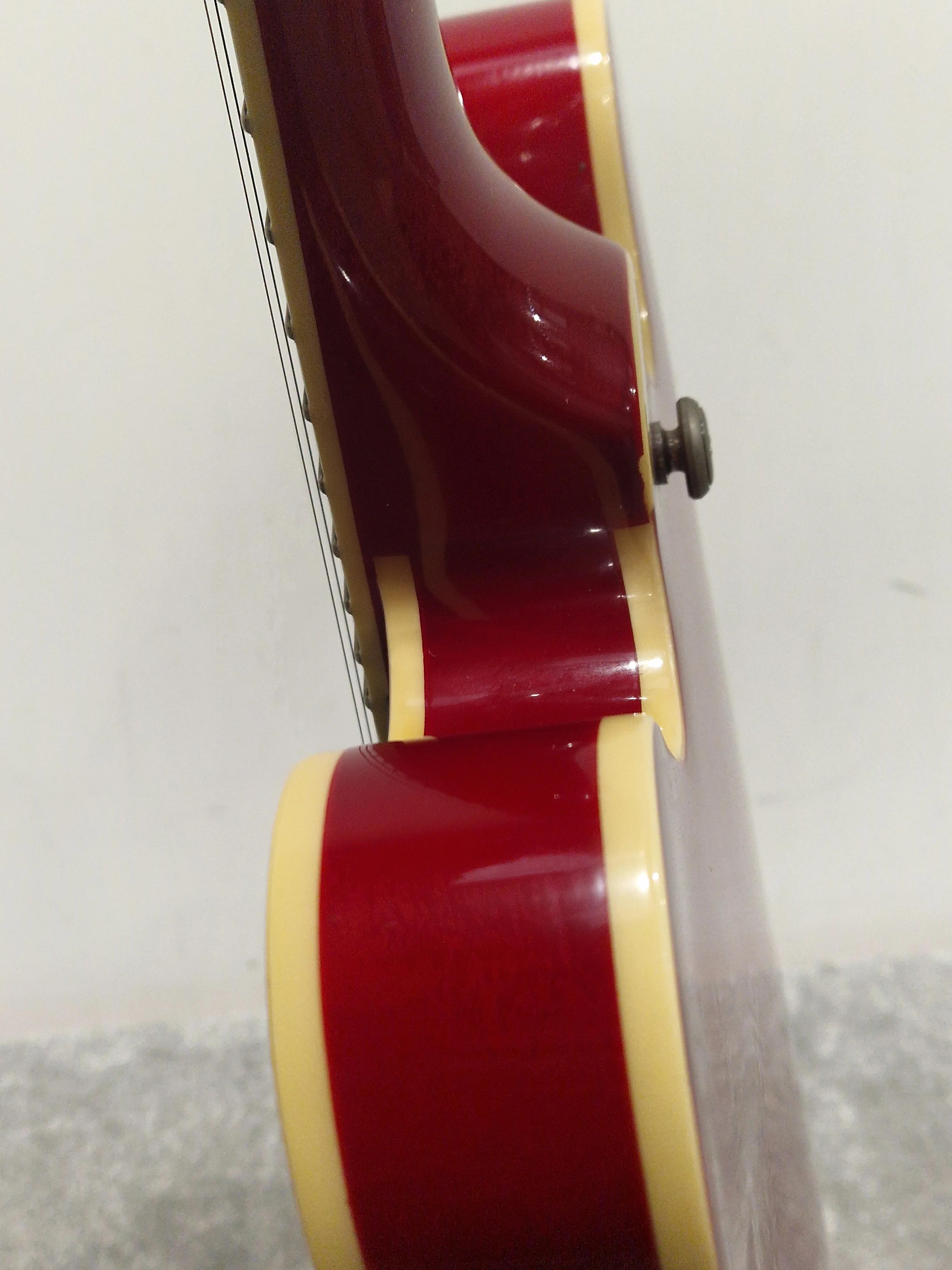 Indie Semi Acoustic 335 Electric Guitar Red - Made in Korea - Excellent w/ Hard Case - Image 4