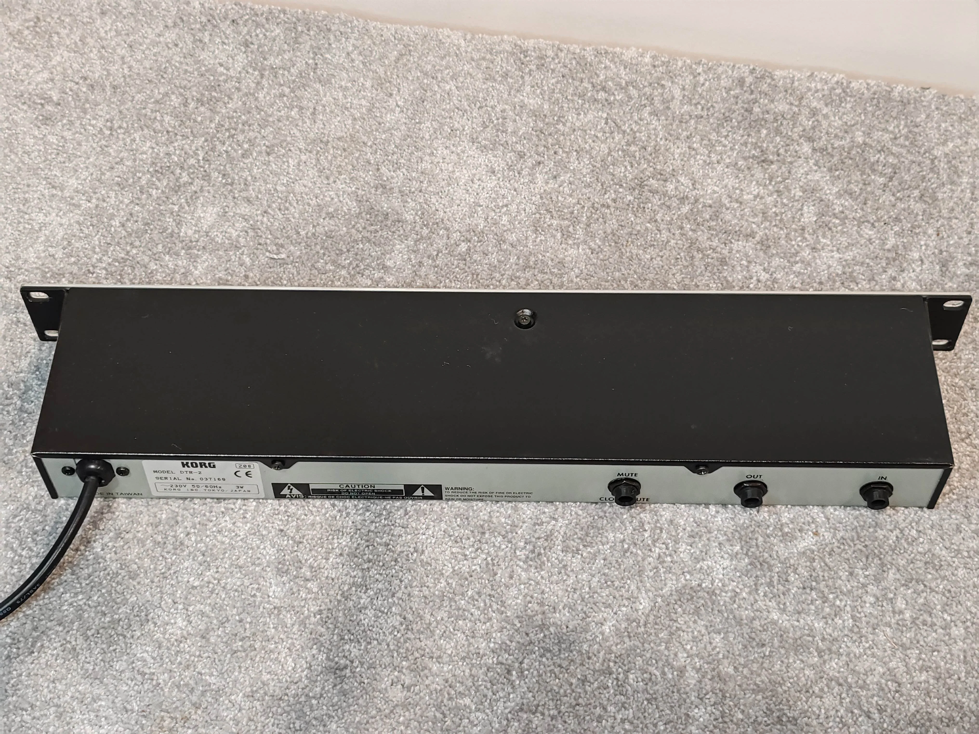 Korg DTR-2 Rack Mount Digital Guitar Tuner - Image 6