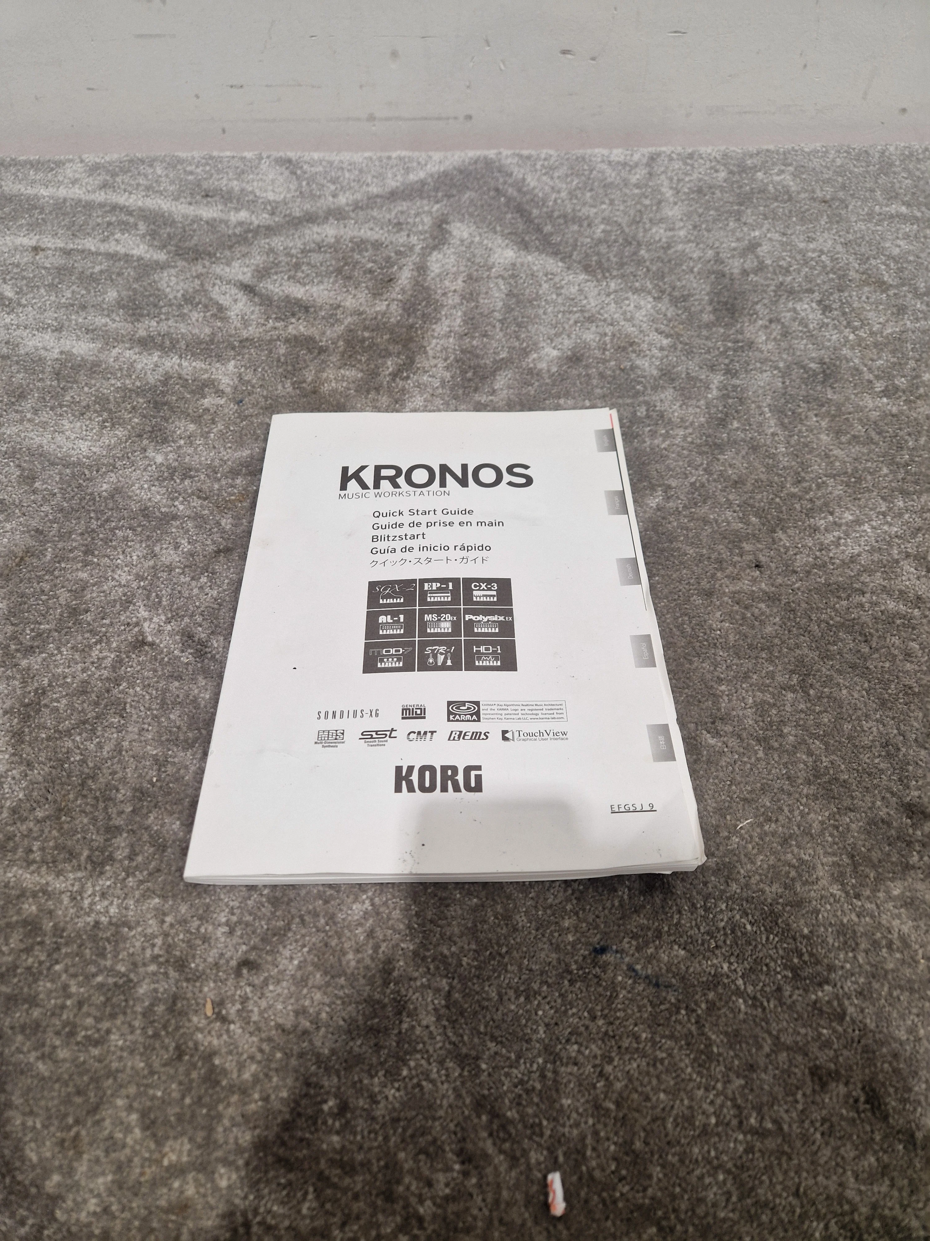 Korg Kronos 2 73 - Advanced Synth Workstation - Very Good w/ Power Supply, Manual, CDs - Image 14