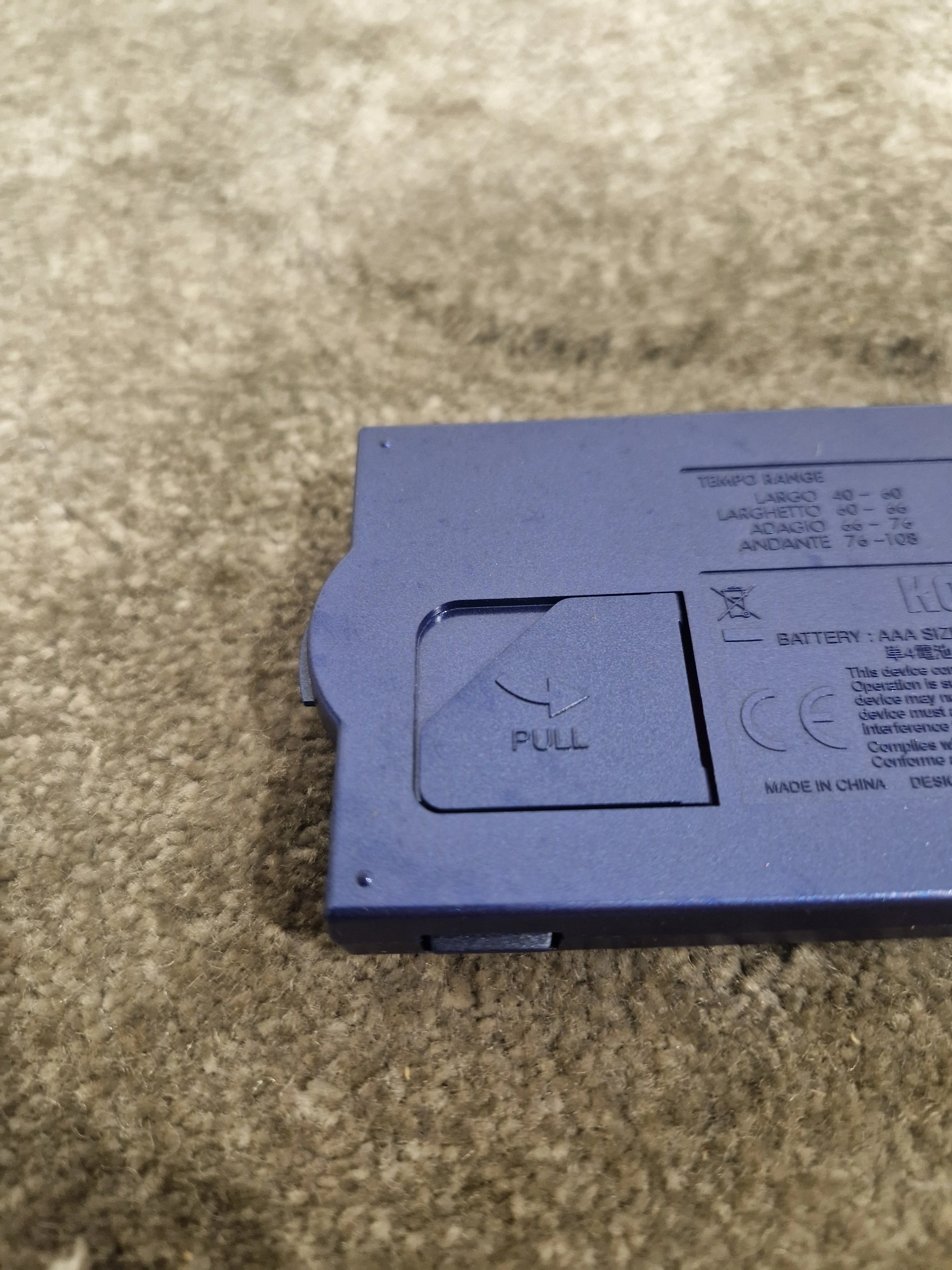 Korg MA-30 - Digital Metronome - Blue - Good - Image 3