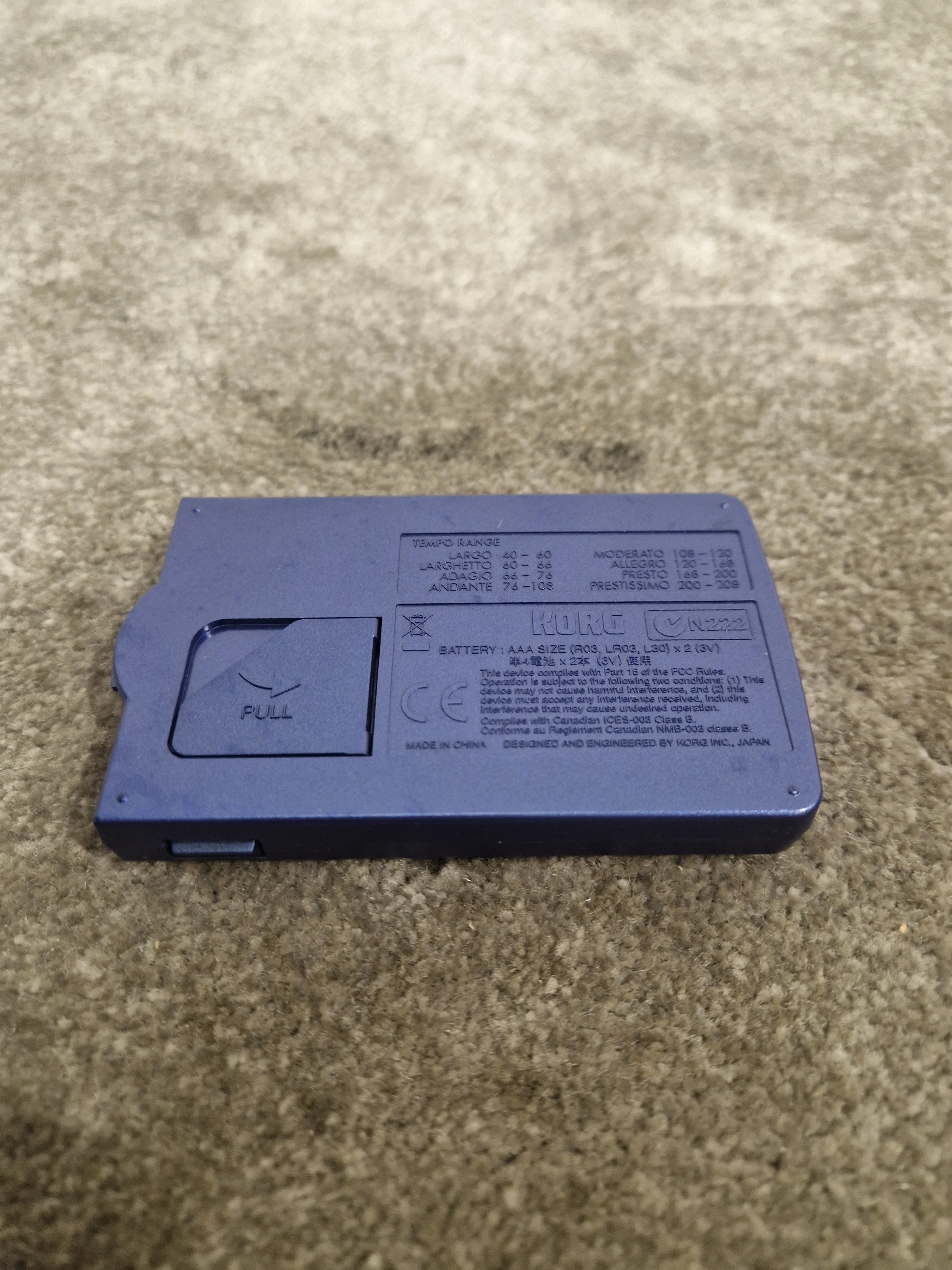 Korg MA-30 - Digital Metronome - Blue - Good - Image 4