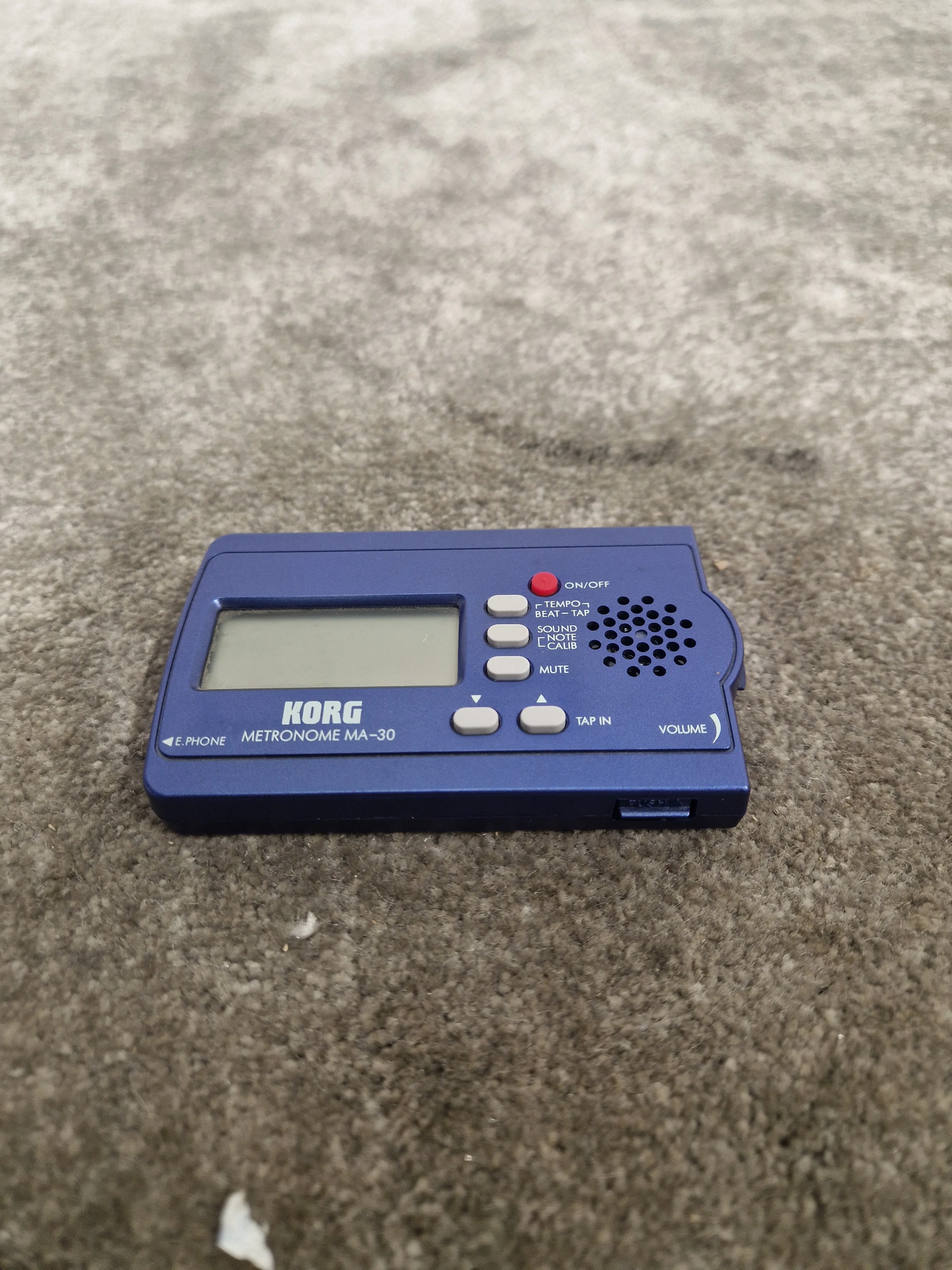 Korg MA-30 - Digital Metronome - Blue - Good - Image 9