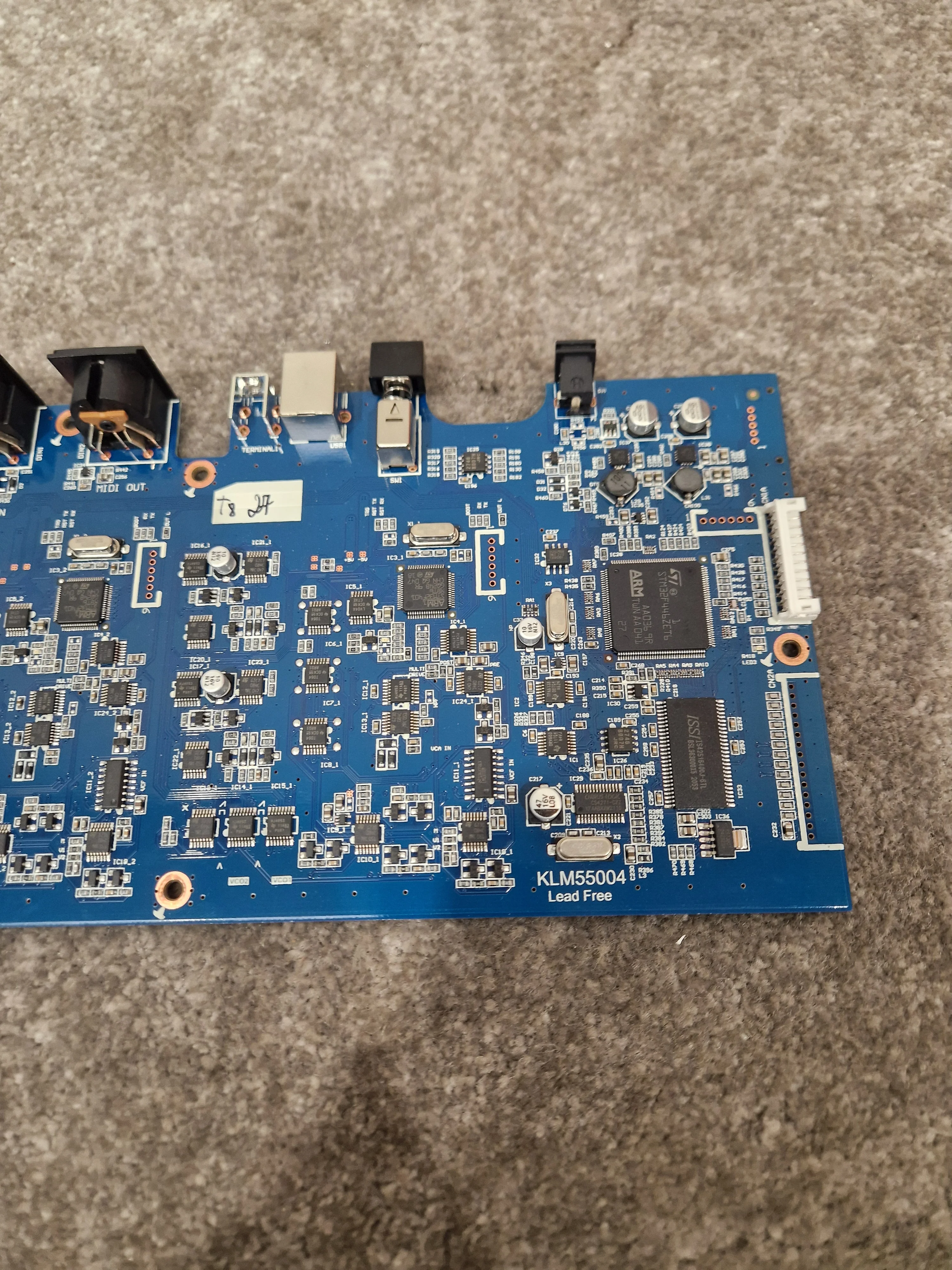 Korg Minologue XD-M Bottom Mother Board - Synthesizer Component - Excellent - Image 6