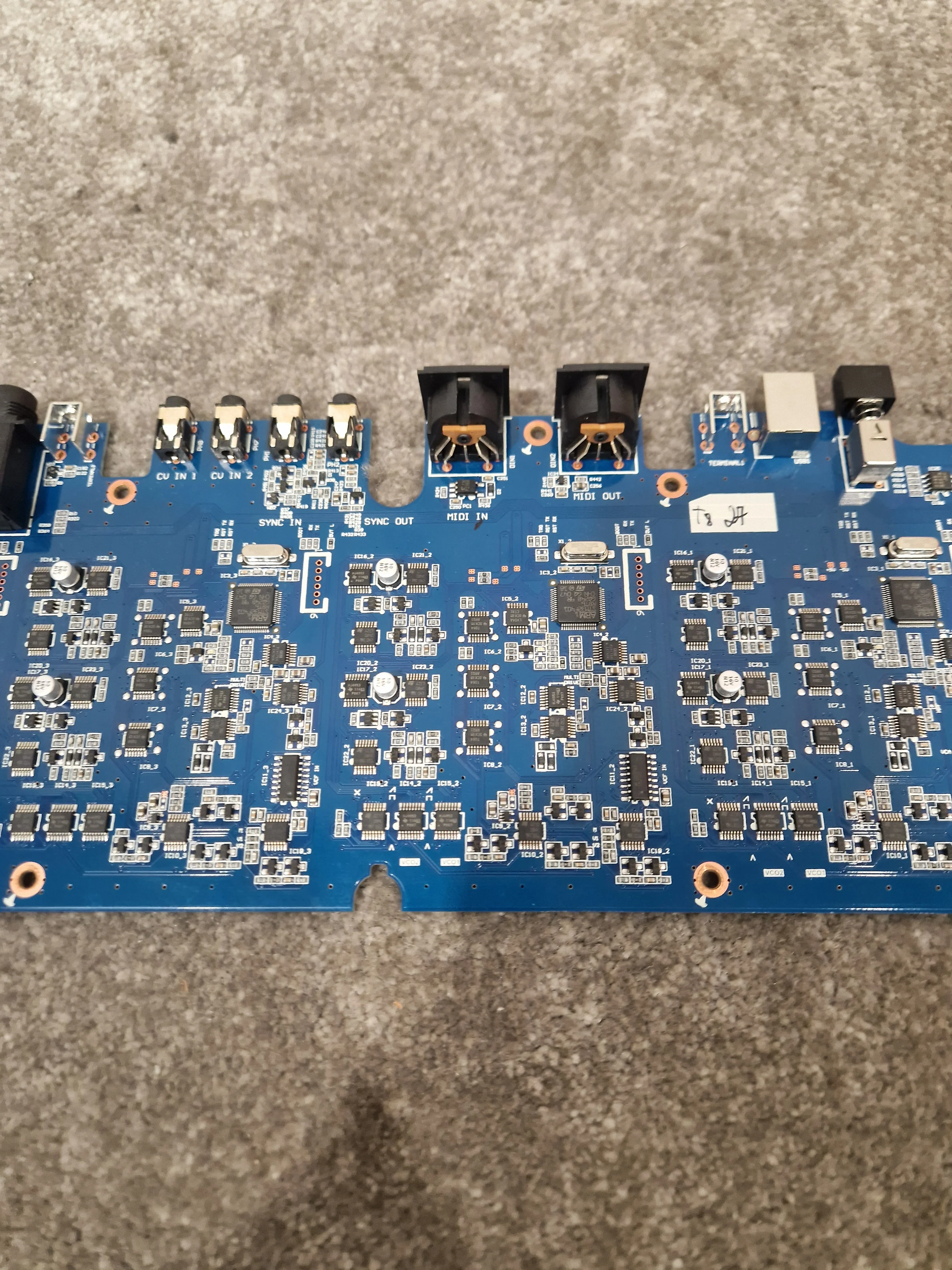 Korg Minologue XD-M Bottom Mother Board - Synthesizer Component - Excellent - Image 7