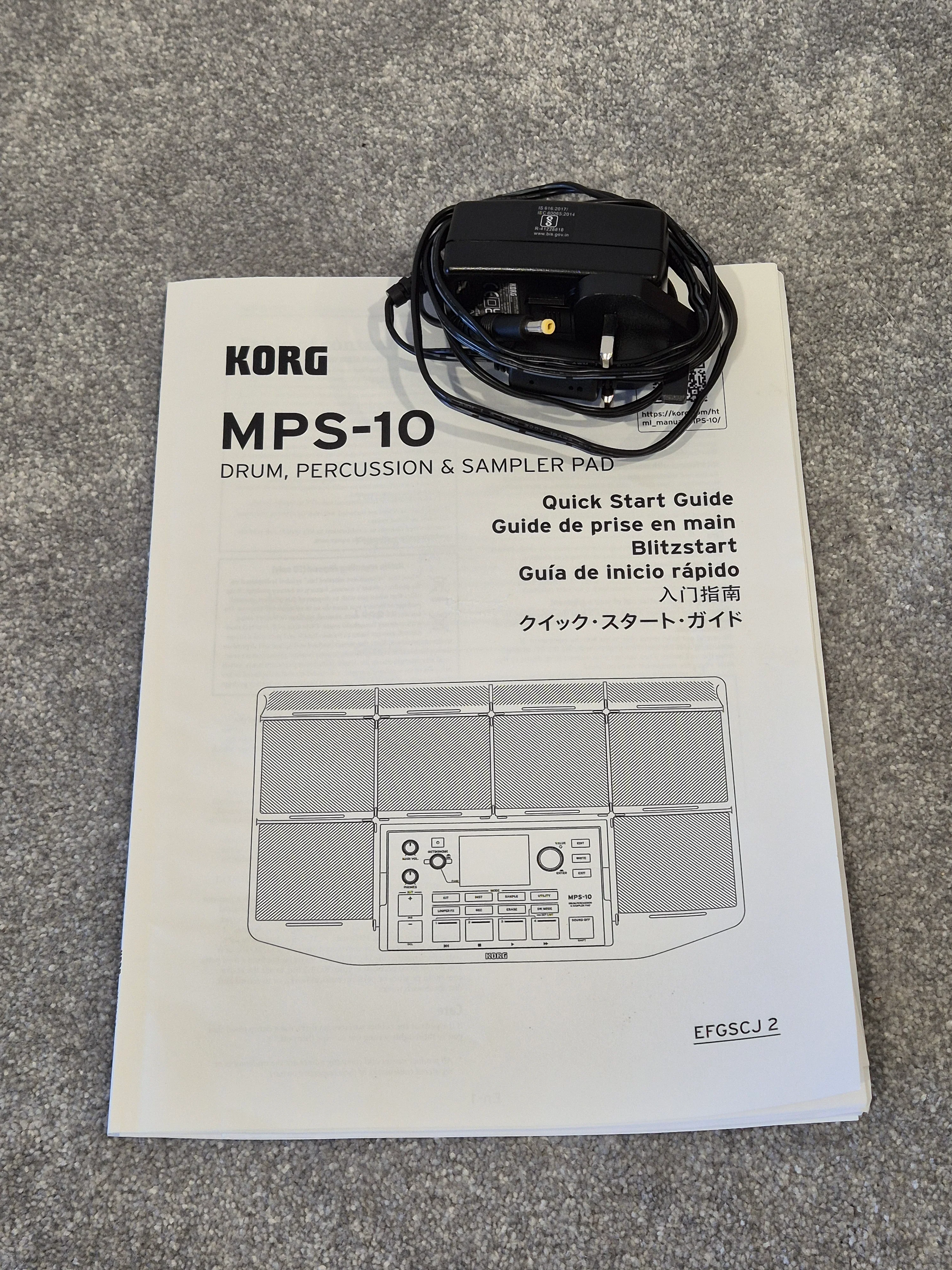 Korg MPS-10 Sampler Pad - Dynamic Percussion Interface - Excellent w/ Power Supply - Image 10