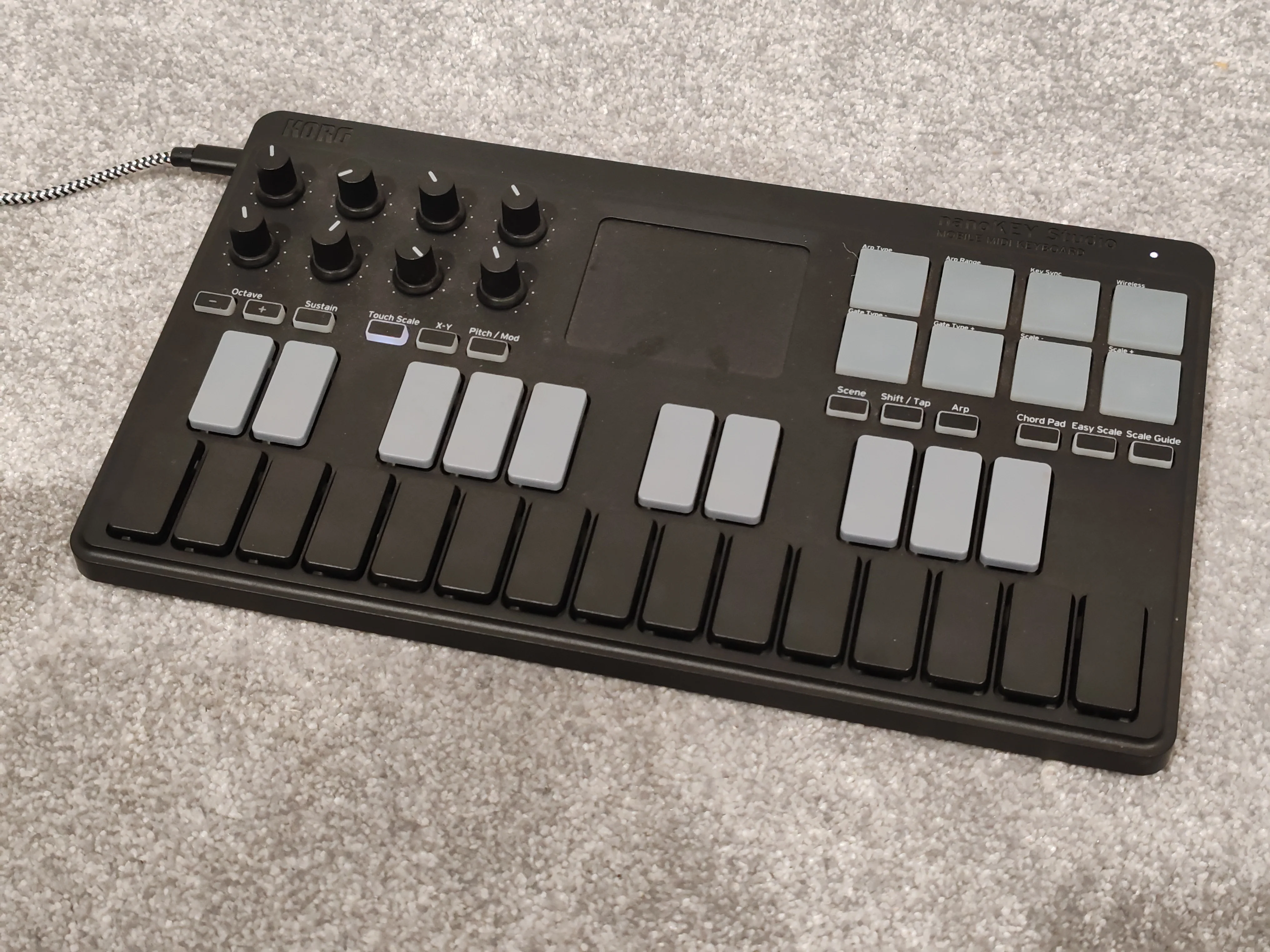 Korg nanoKey Studio - Compact Mobile MIDI Keyboard - 25 Keys - Image 5