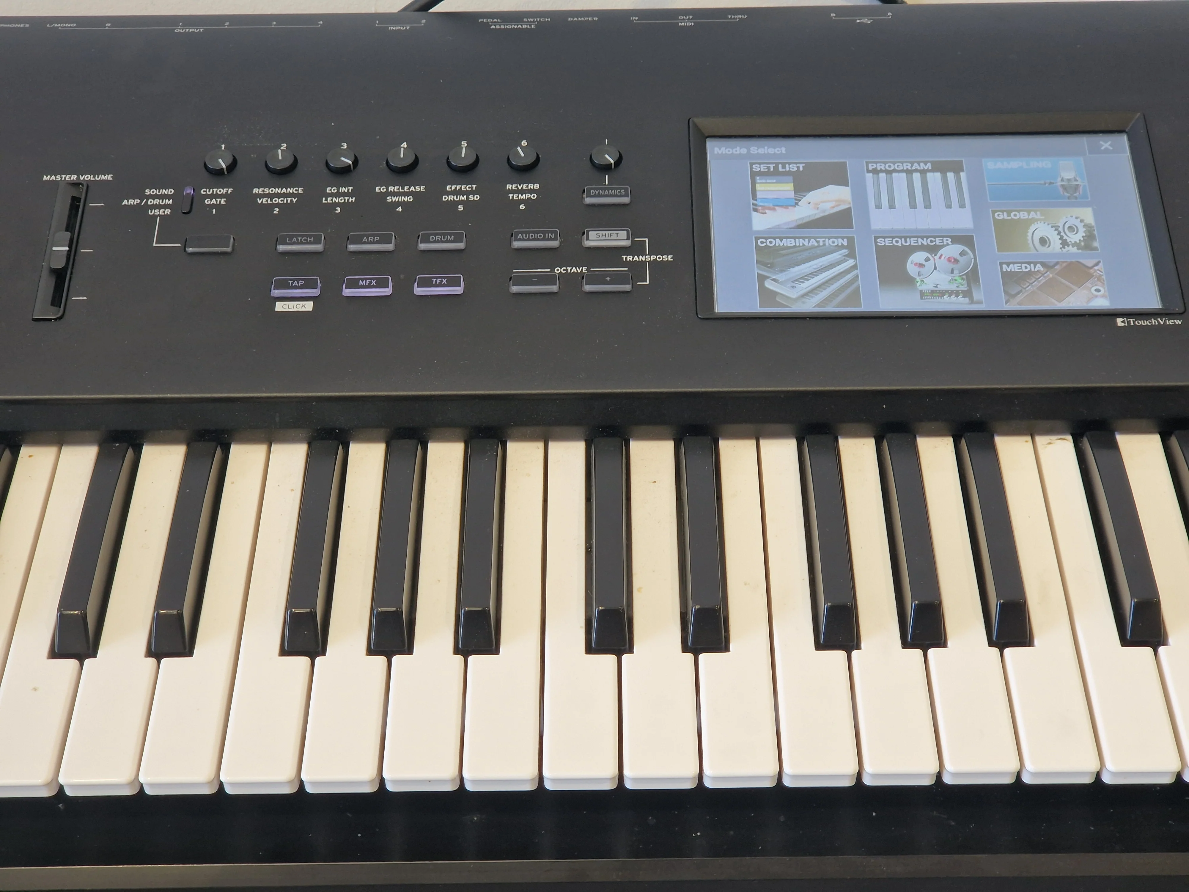 Korg NAUTILUS73 Workstation Synthesizer – 73-Key JP Black Edition - Very Good w/ Original box - Image 8