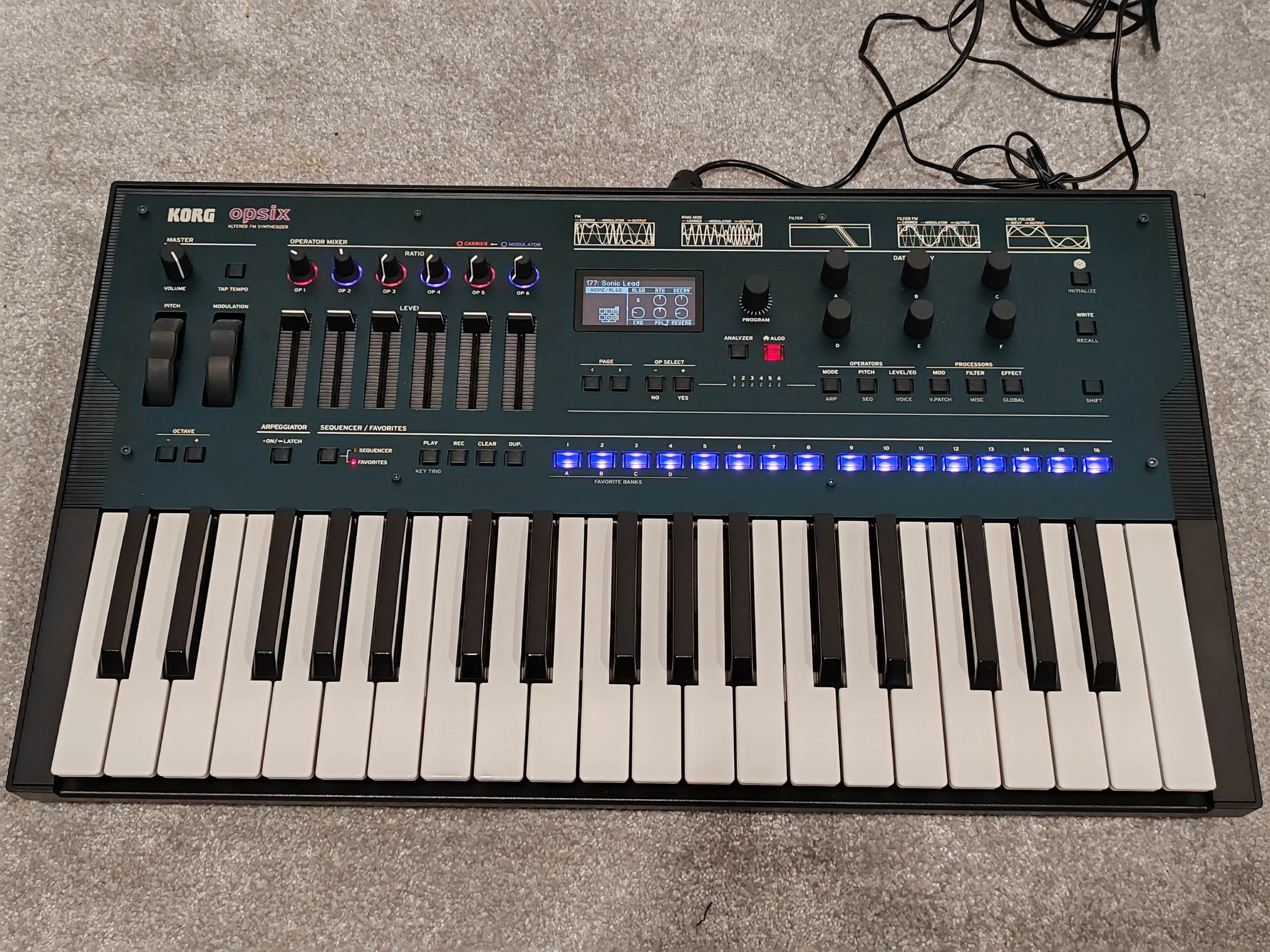 Korg Opsix Altered FM Synthesizer Keyboard - Image 2