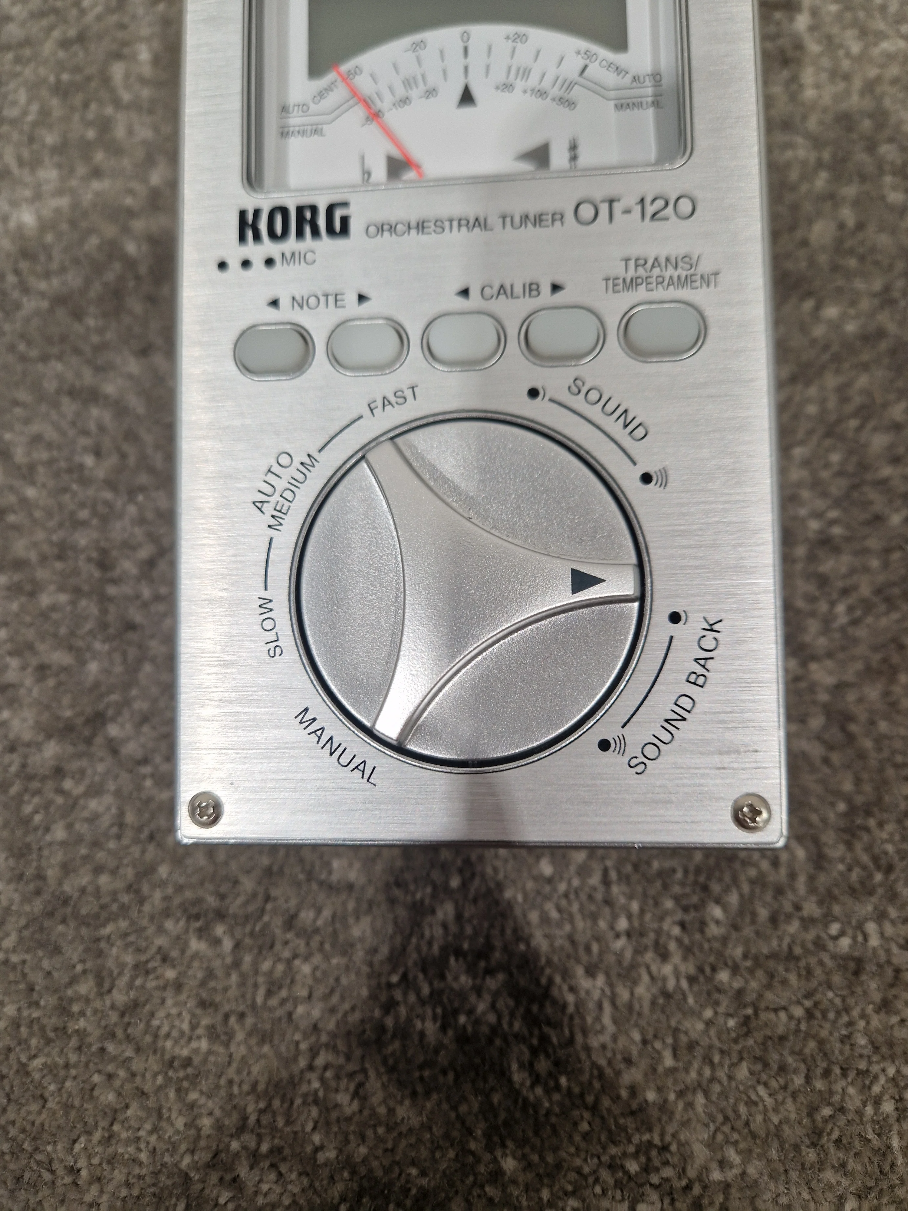 Korg OT120 Orchestral Tuner - Wide Range, High Precision - Excellent w/ Manuals & Soft Case - Image 3