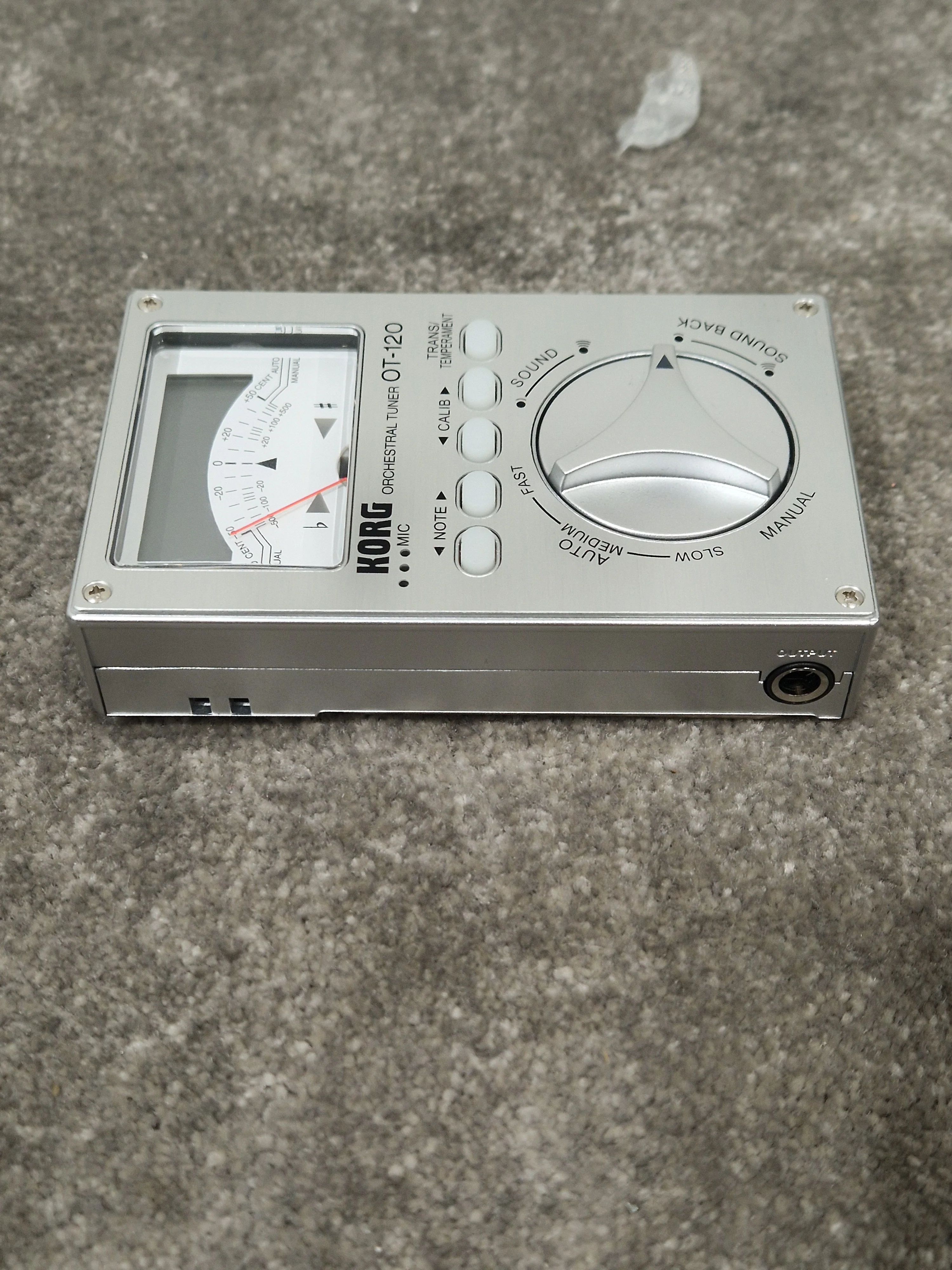 Korg OT120 Orchestral Tuner - Wide Range, High Precision - Excellent w/ Manuals & Soft Case - Image 5