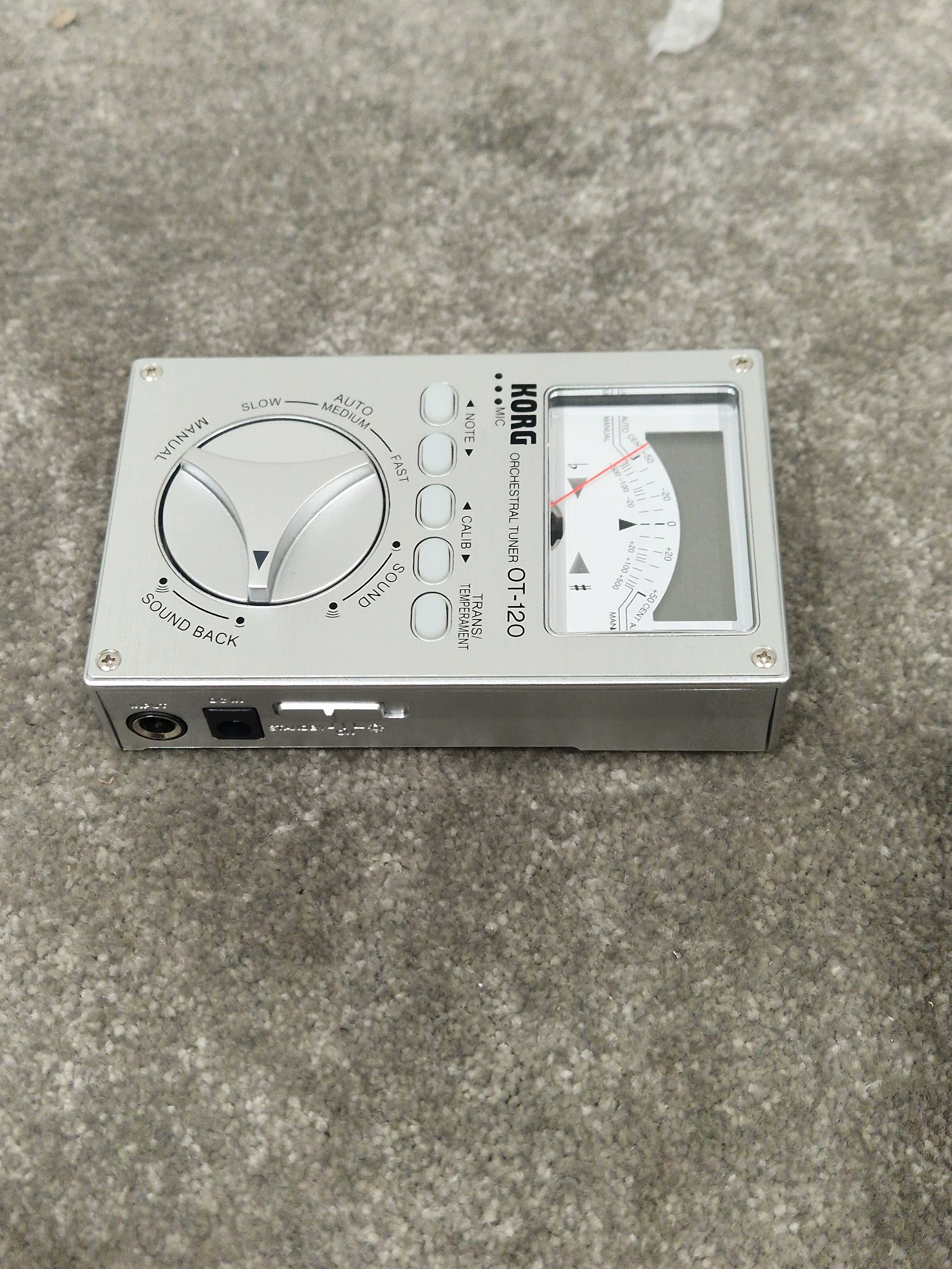 Korg OT120 Orchestral Tuner - Wide Range, High Precision - Excellent w/ Manuals & Soft Case - Image 6