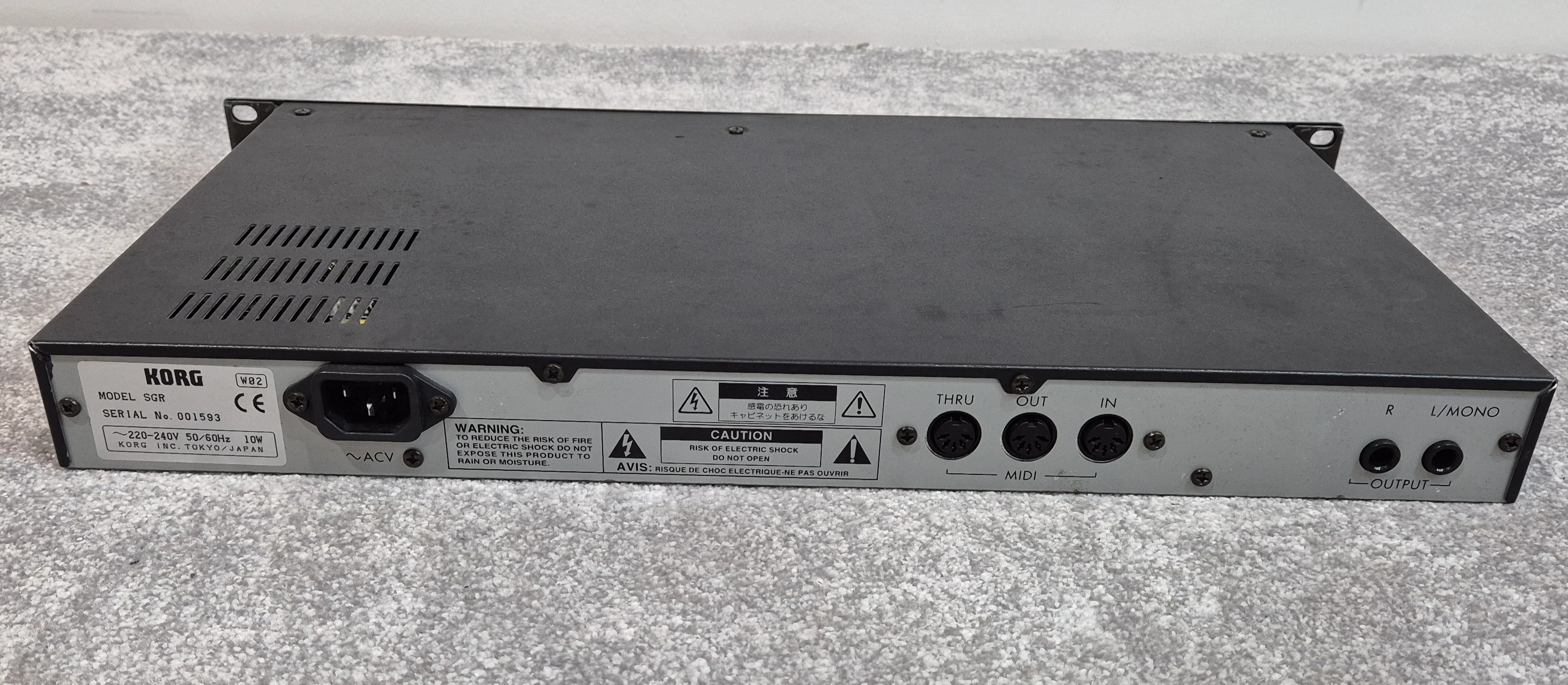 Korg SG Rack Module - Digital Synthesizer - Piano and Electric Piano Sounds - Image 8