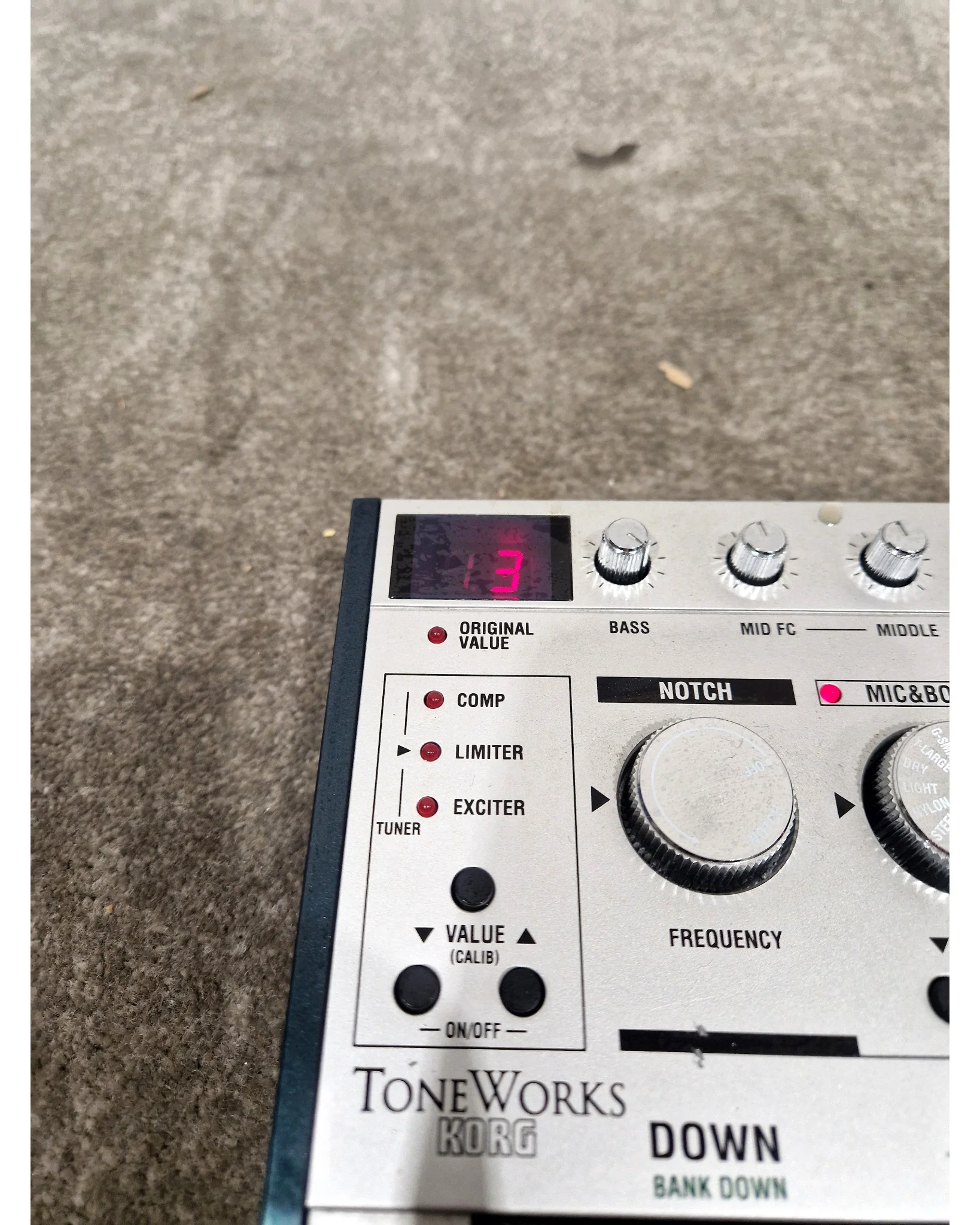 Korg ToneWorks AX10A - Multi-Effects Processor - Silver - Good - Image 4