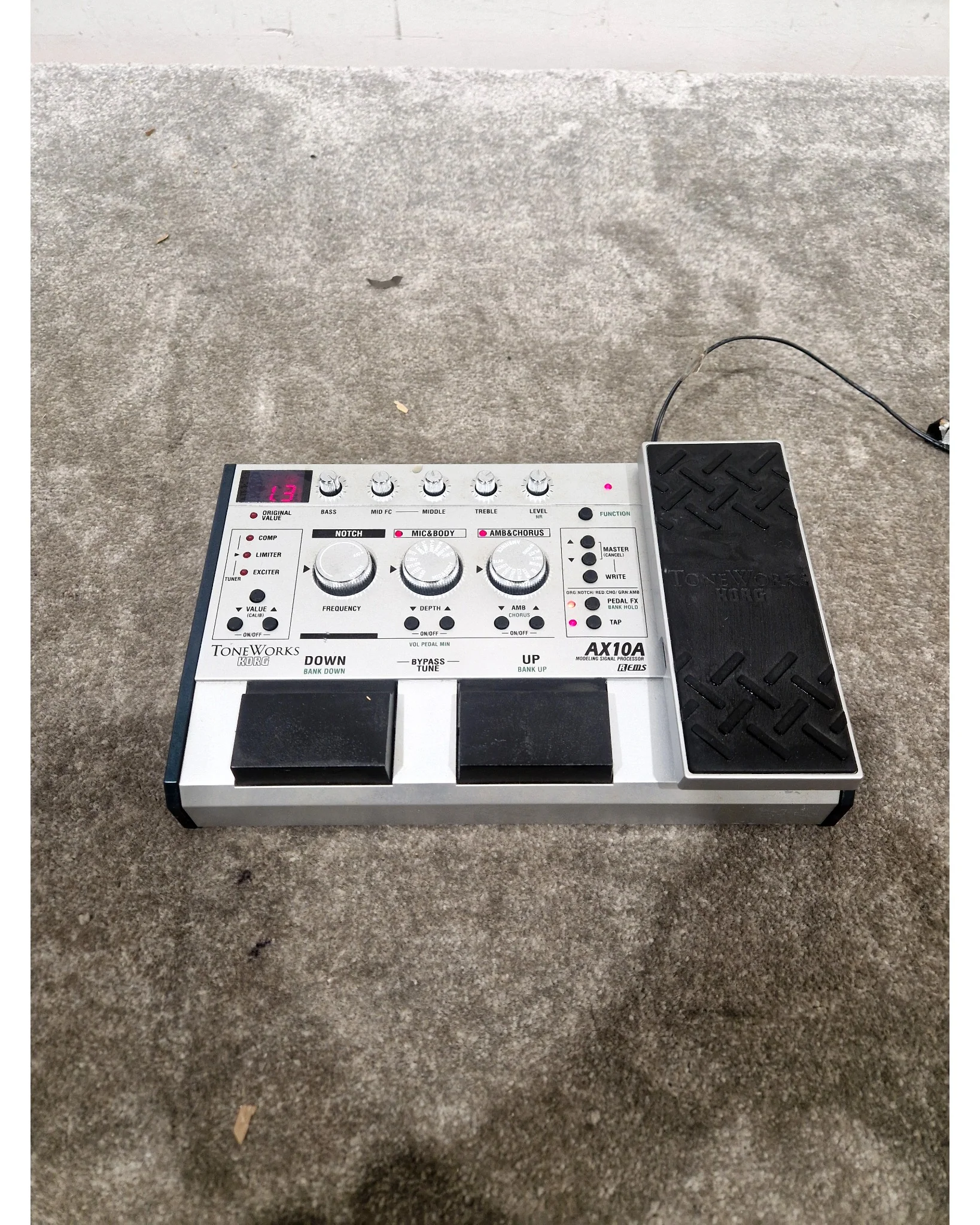 Korg ToneWorks AX10A - Multi-Effects Processor - Silver - Good - Image 6