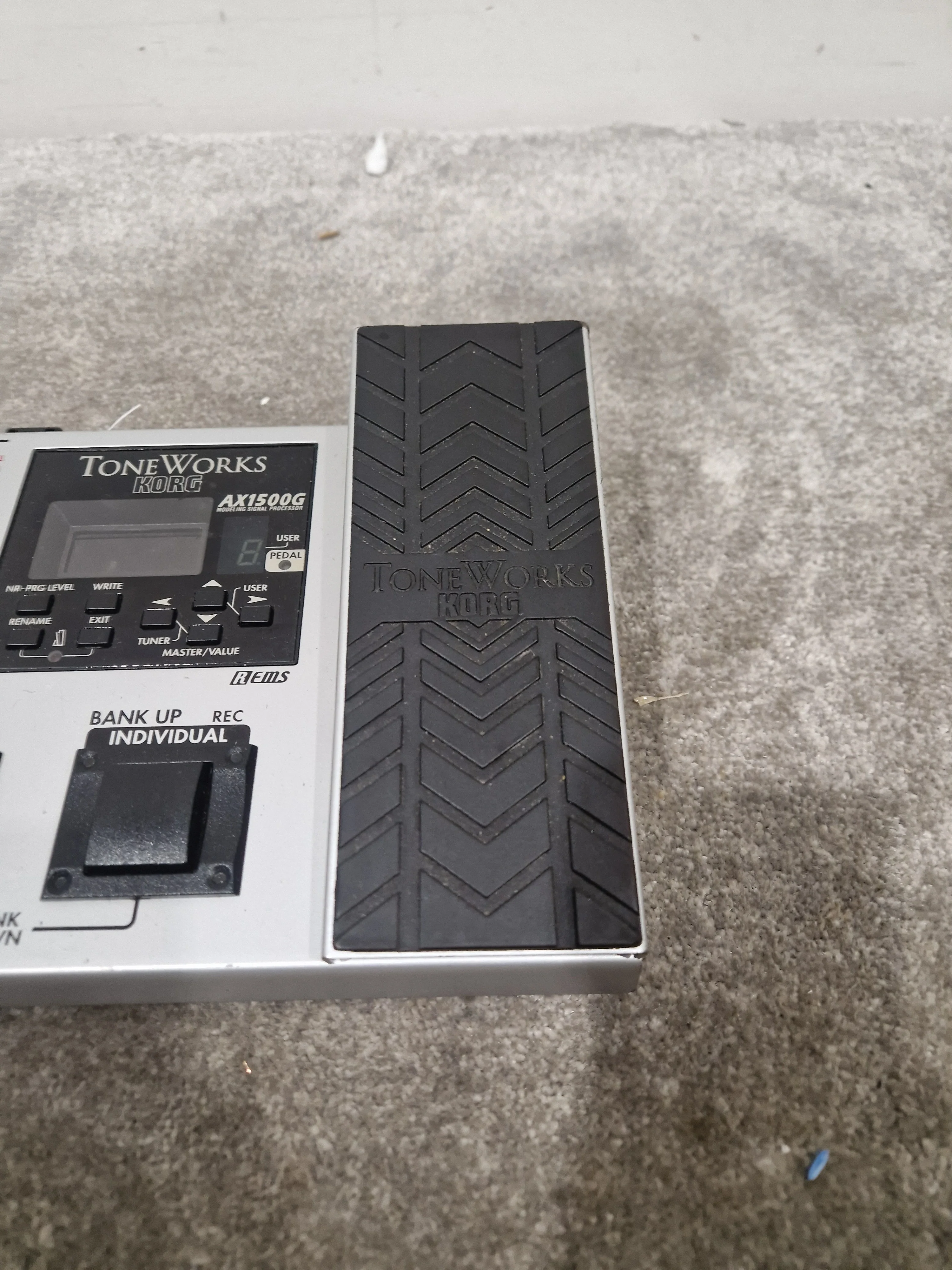 Korg Toneworks AX1500G - Guitar Multi-Effects Processor - Silver - Good - Image 10
