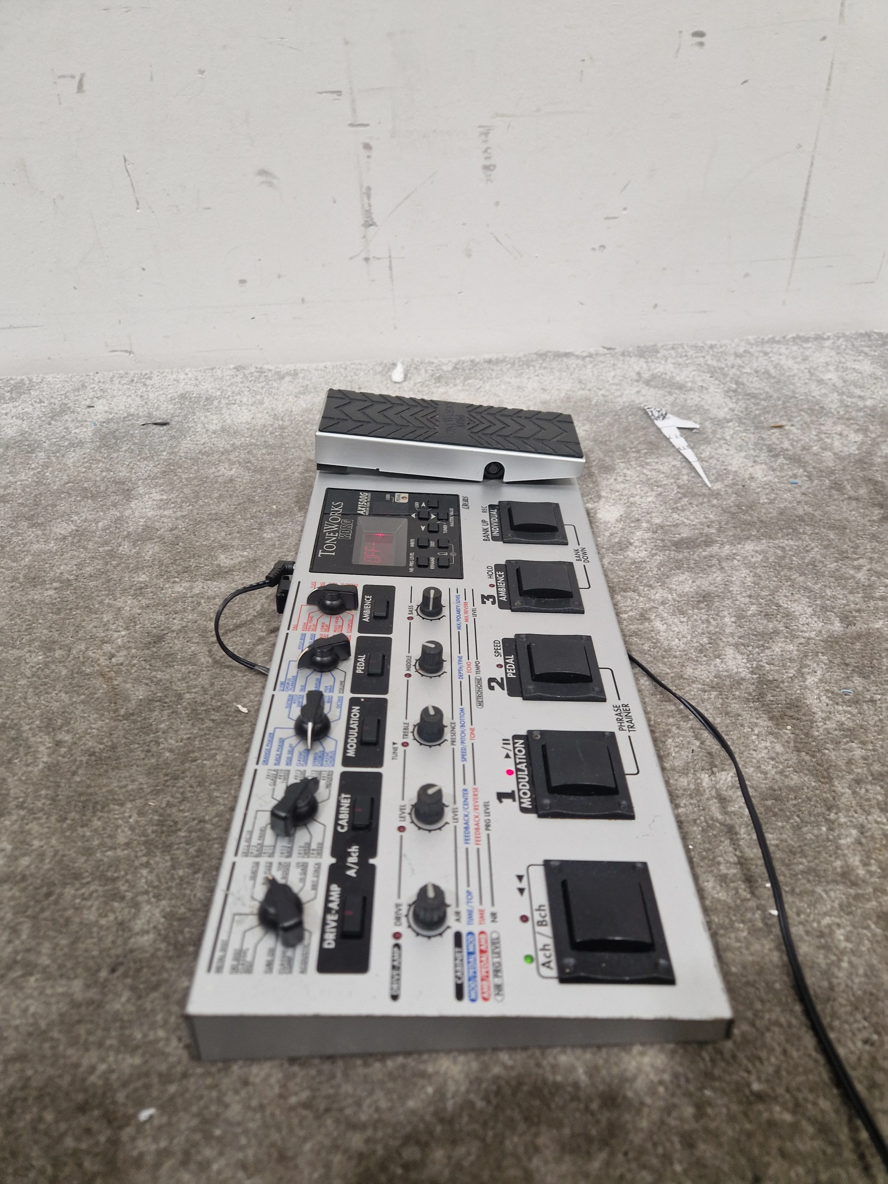 Korg Toneworks AX1500G - Guitar Multi-Effects Processor - Silver - Good - Image 5