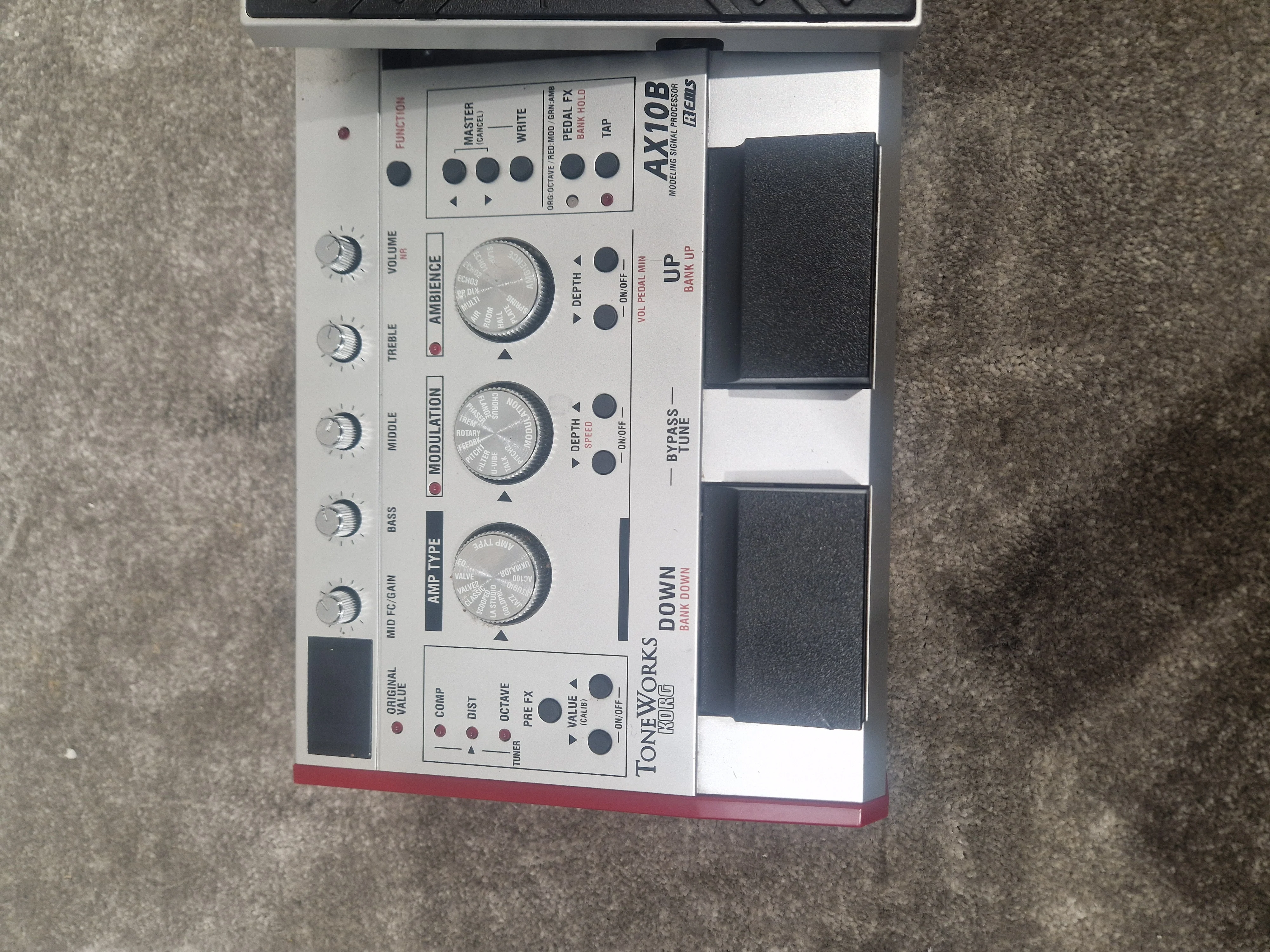 Korg Toneworks AX10B - Bass Guitar Effects Processor, Amp Modeling - Very Good w/ Power Supply - Image 11
