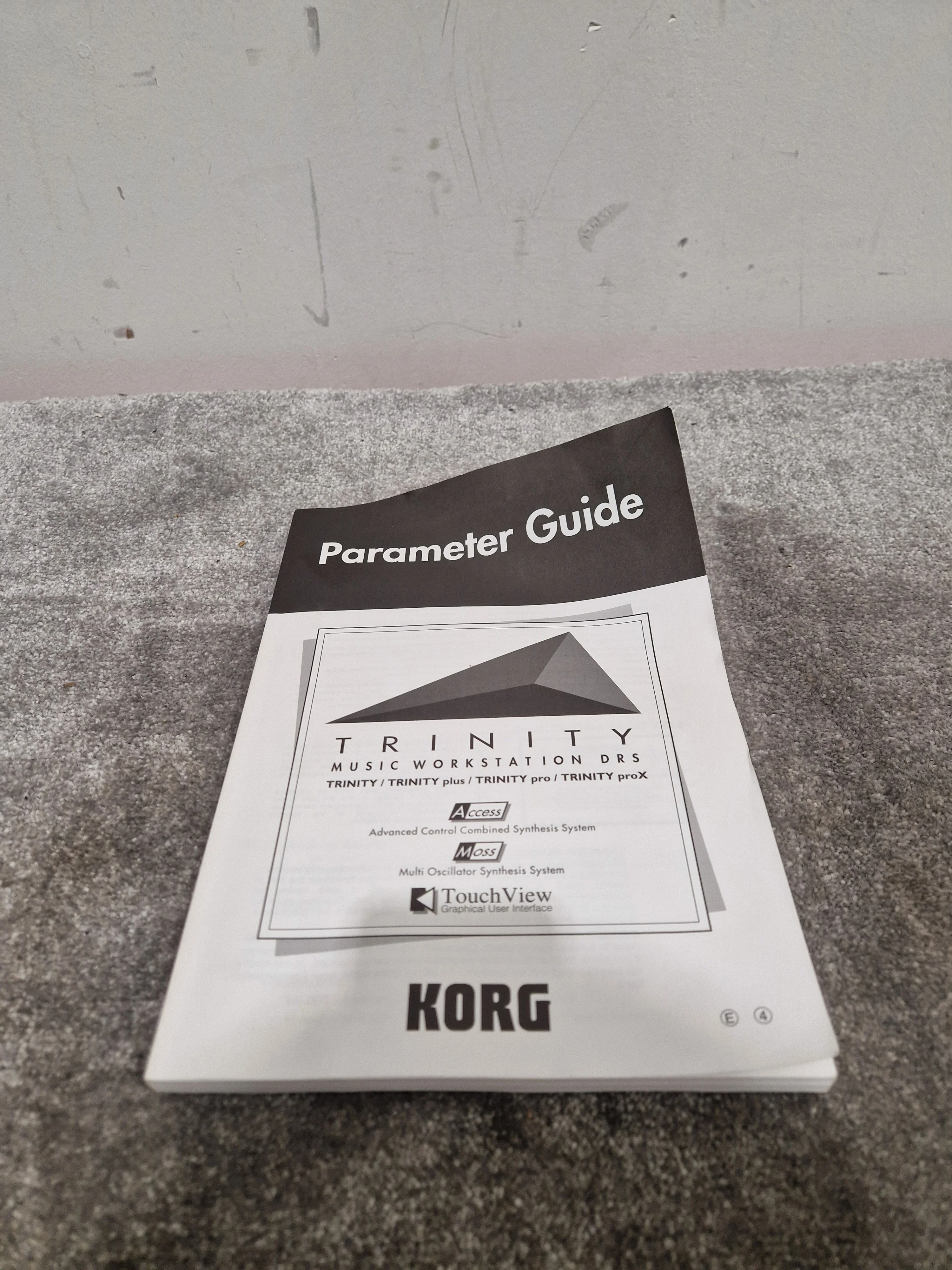 Korg Trinity Plus - Music Workstation/Synthesizer - Silver - Excellent w/ Original Box & Manuals - Image 20