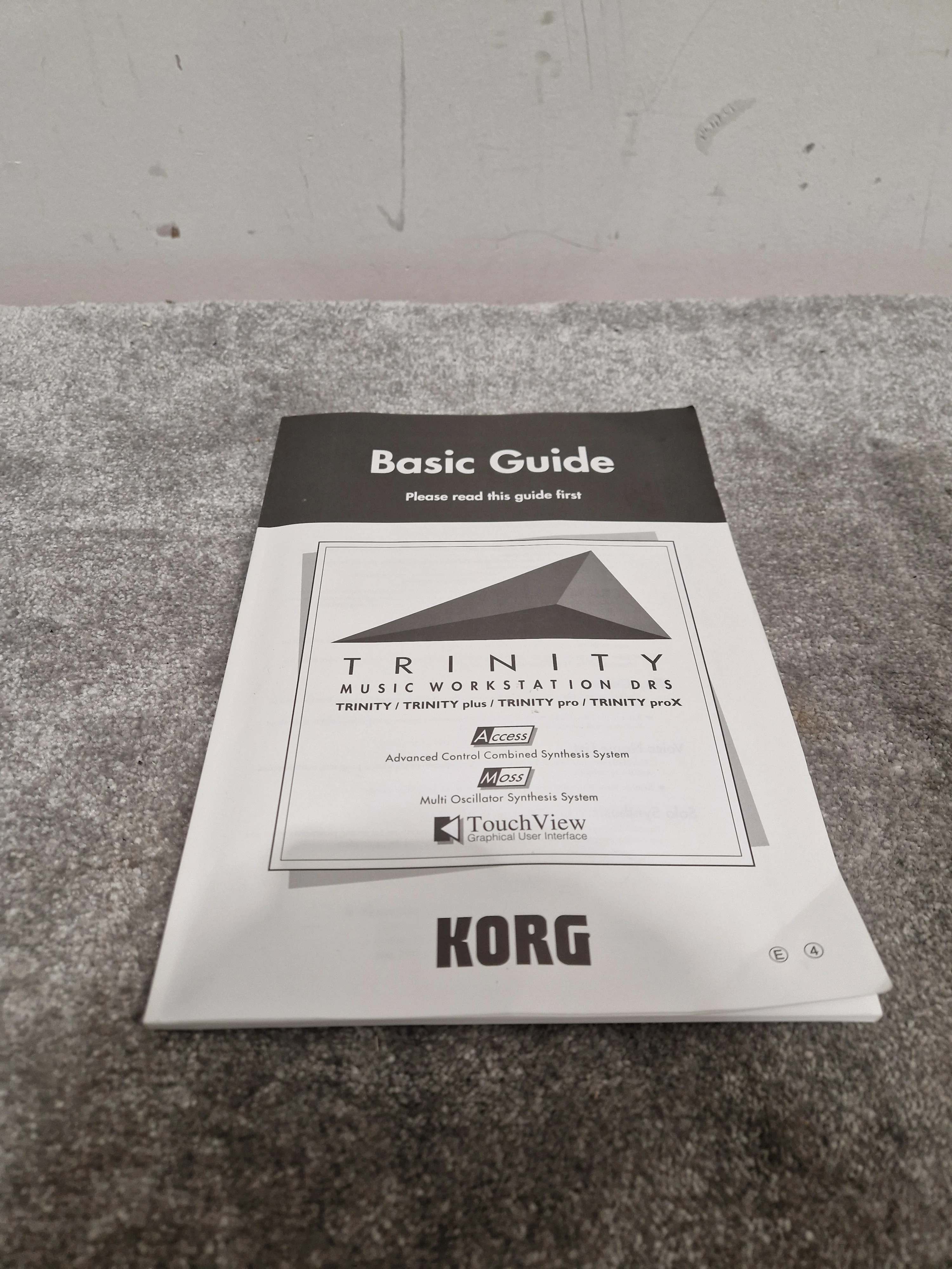Korg Trinity Plus - Music Workstation/Synthesizer - Silver - Excellent w/ Original Box & Manuals - Image 7