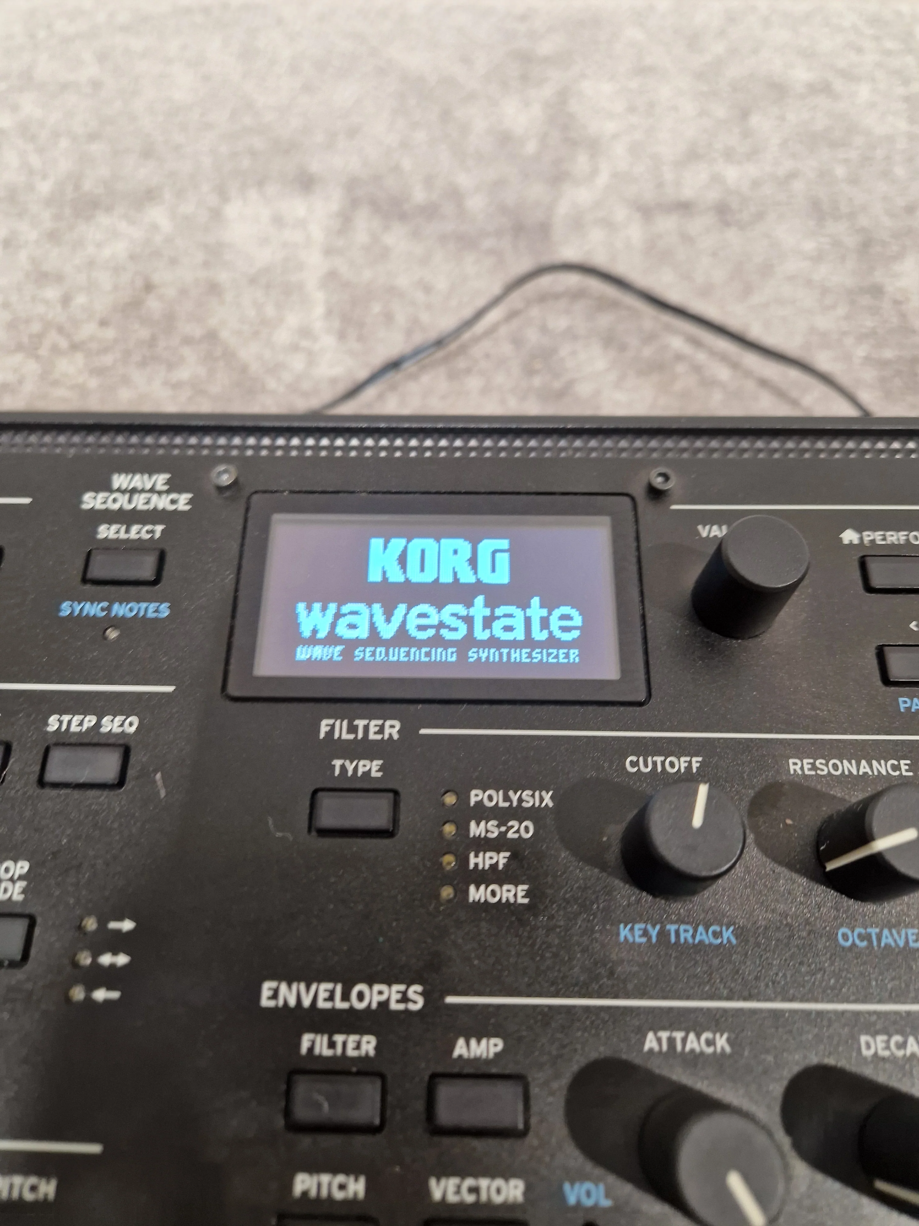 Korg Wavestate - Wave Sequencing Synthesizer - Black - Excellent w/ Power Supply - Image 12