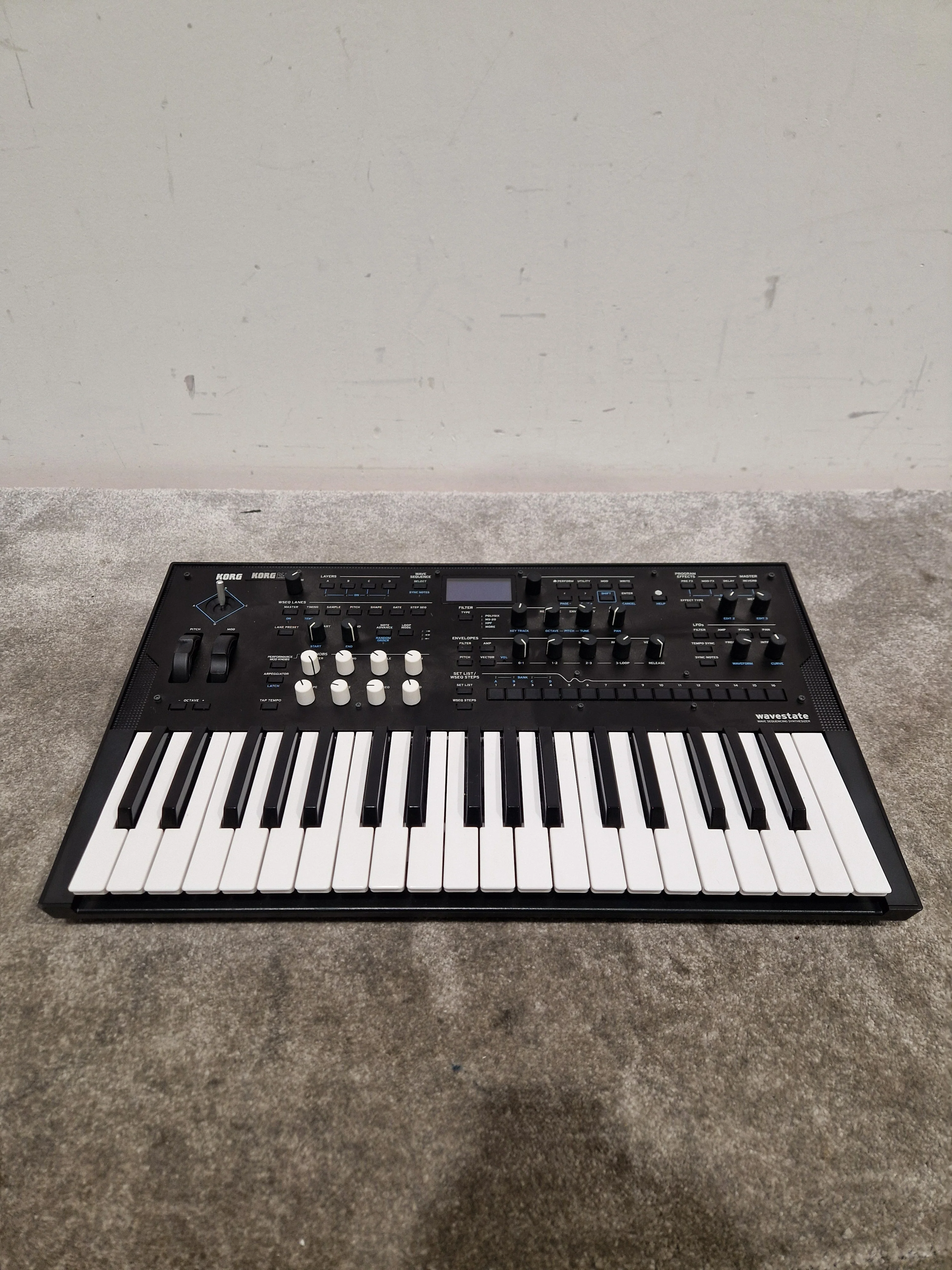 Korg Wavestate - Wave Sequencing Synthesizer - Black - Excellent w/ Power Supply - Image 13