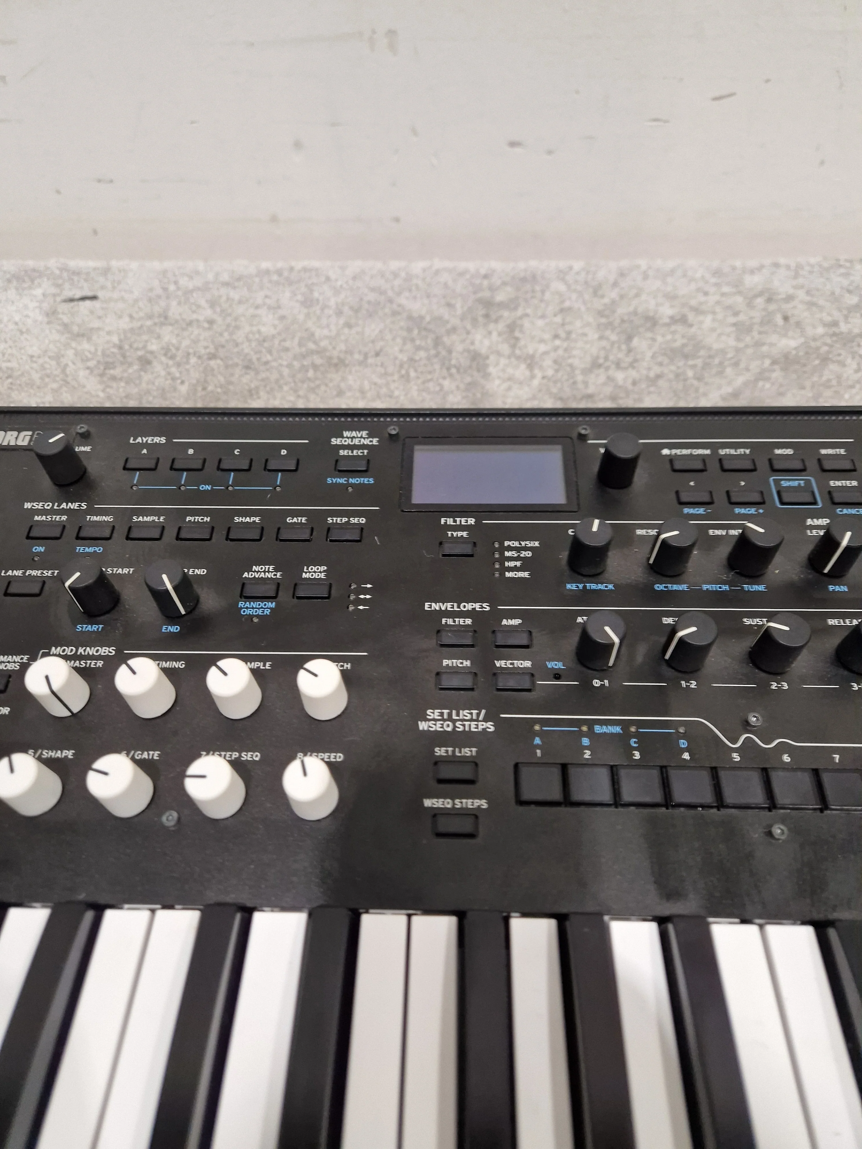 Korg Wavestate - Wave Sequencing Synthesizer - Black - Excellent w/ Power Supply - Image 15